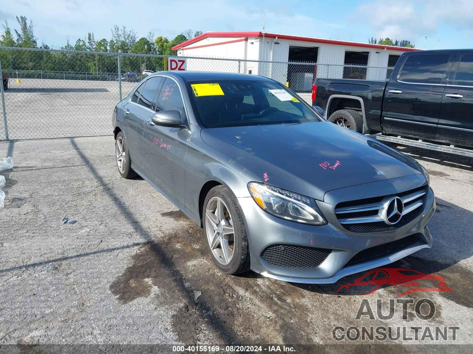 MERCEDES-BENZ C 300 2017 - 55SWF4KB8HU202675