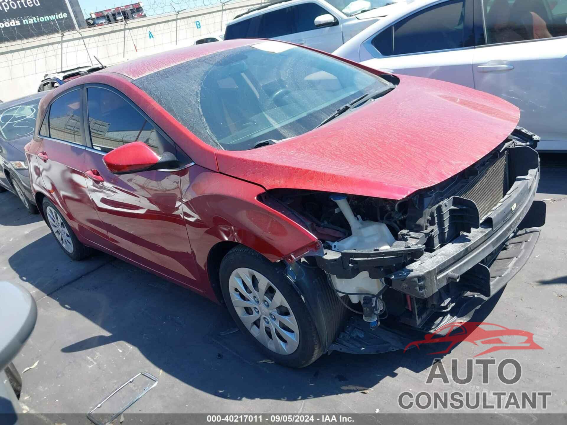 HYUNDAI ELANTRA GT 2017 - KMHD35LH8HU380843