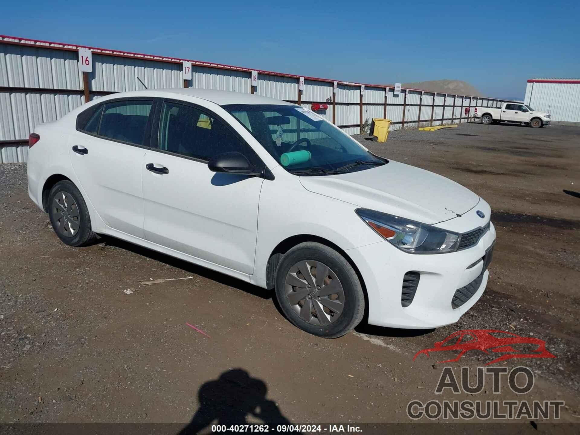 KIA RIO 2018 - 3KPA24ABXJE079370