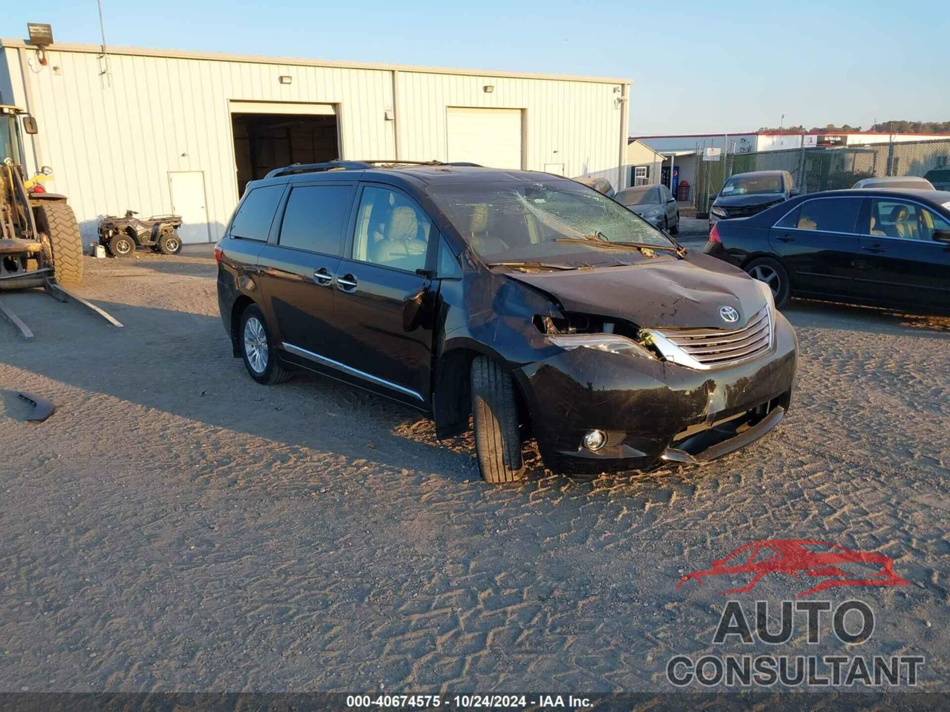 TOYOTA SIENNA 2016 - 5TDYK3DC9GS744674