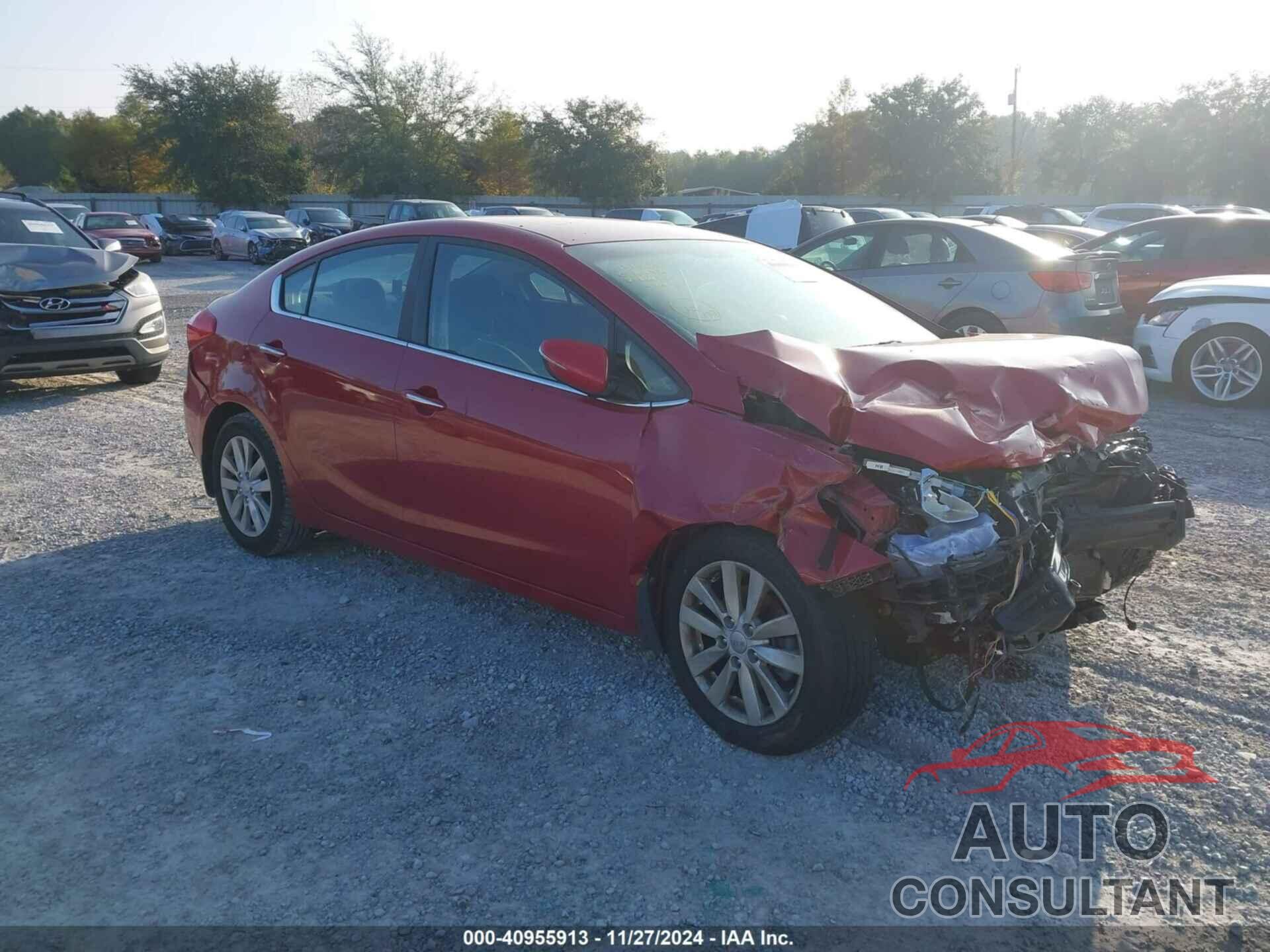 KIA FORTE 2014 - KNAFX4A86E5086701