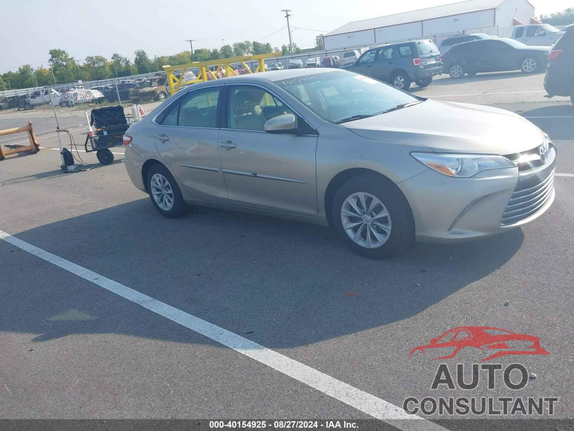 TOYOTA CAMRY 2016 - 4T4BF1FK6GR524182