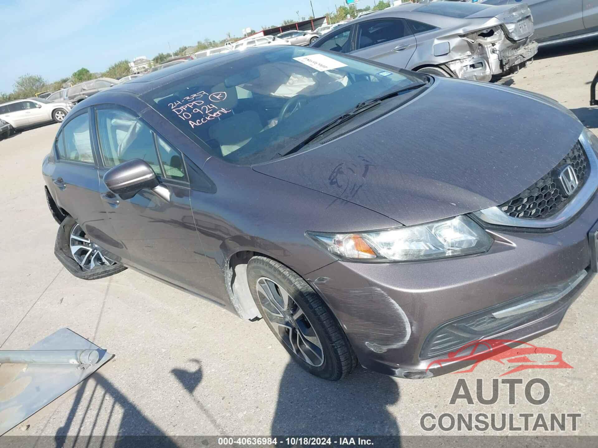 HONDA CIVIC 2015 - 19XFB2F84FE049019