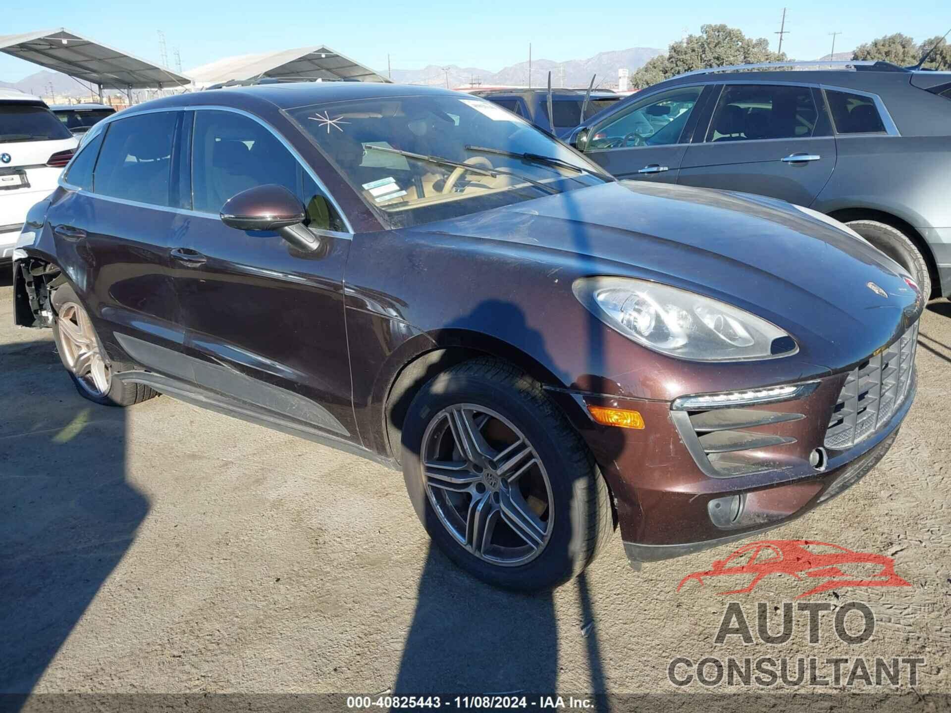 PORSCHE MACAN 2016 - WP1AB2A54GLB56909