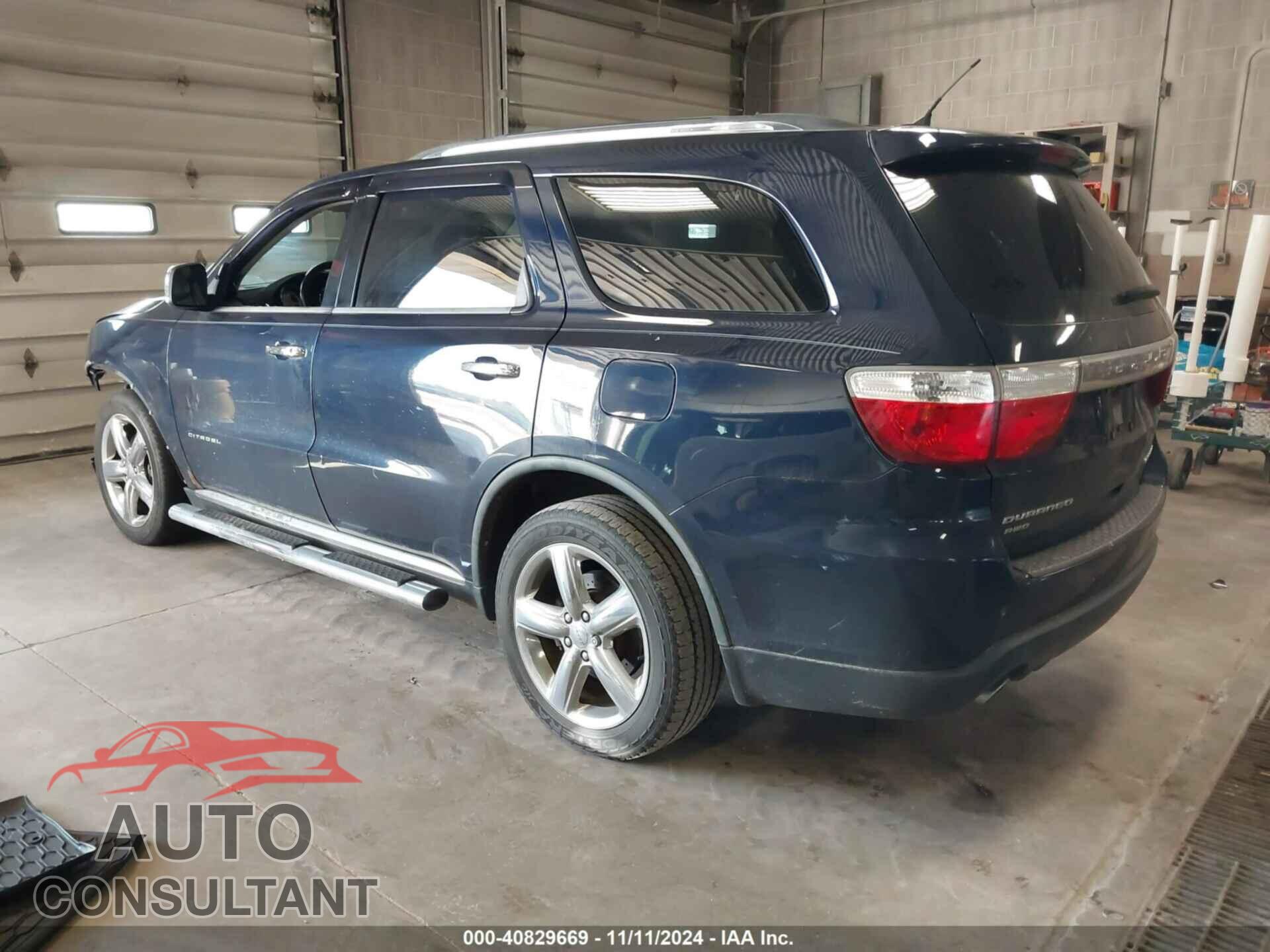 DODGE DURANGO 2012 - 1C4SDJET9CC159382