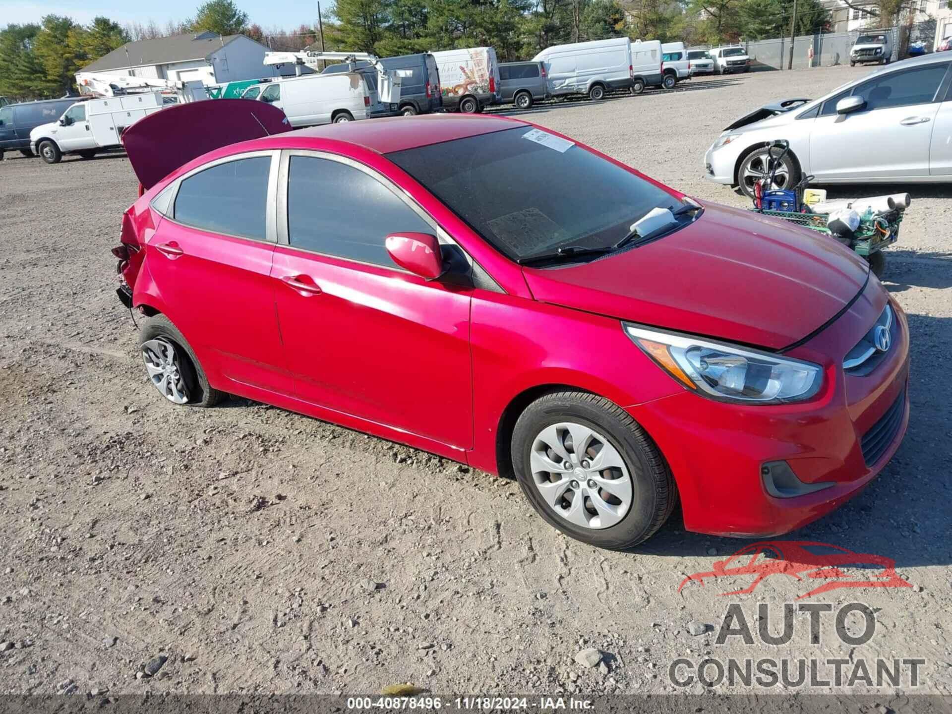 HYUNDAI ACCENT 2017 - KMHCT4AE2HU238048