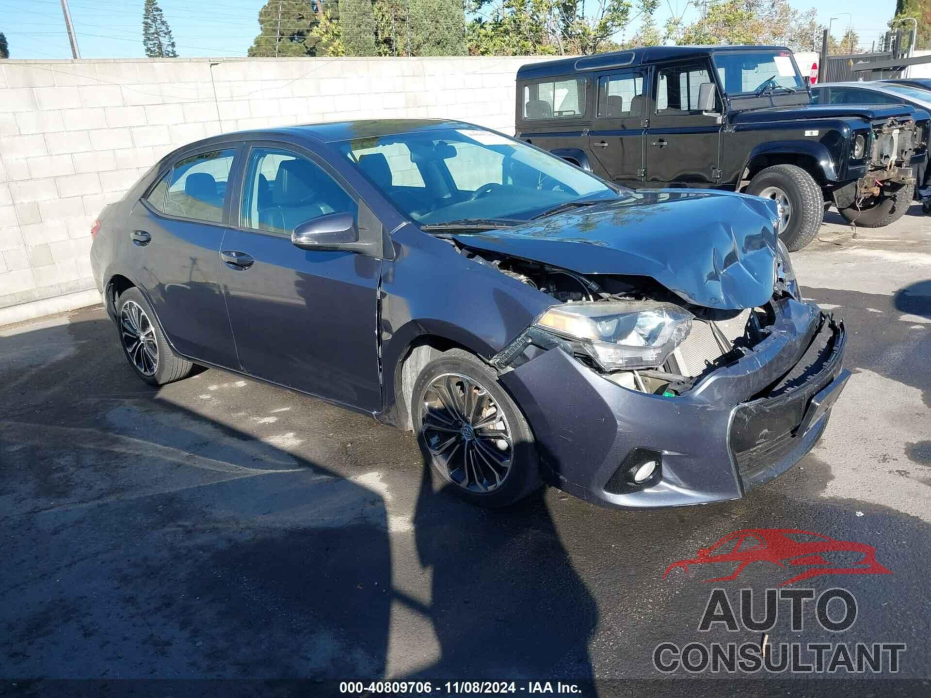 TOYOTA COROLLA 2014 - 5YFBURHE2EP142669