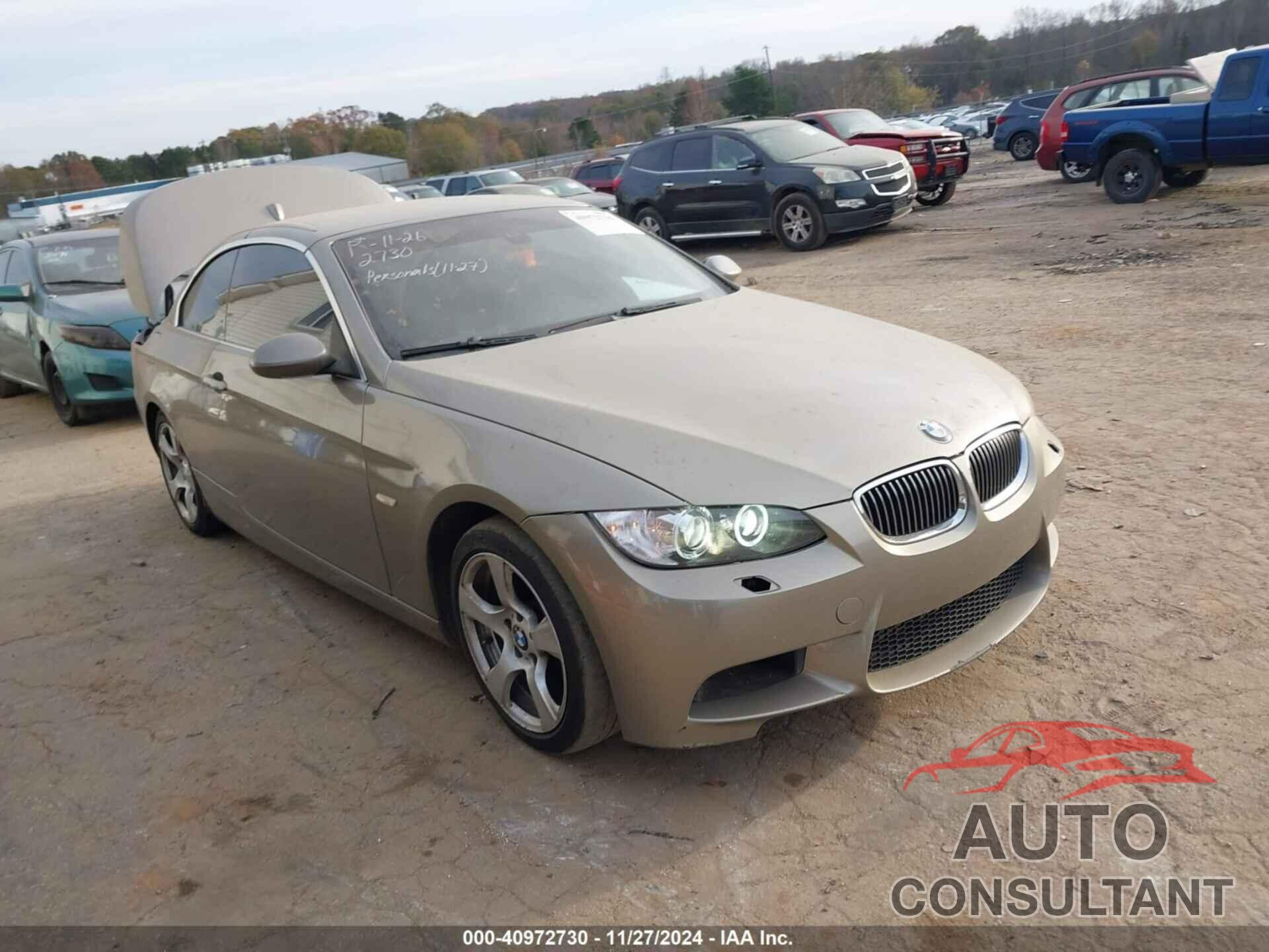 BMW 328I 2009 - WBAWR33519P460150