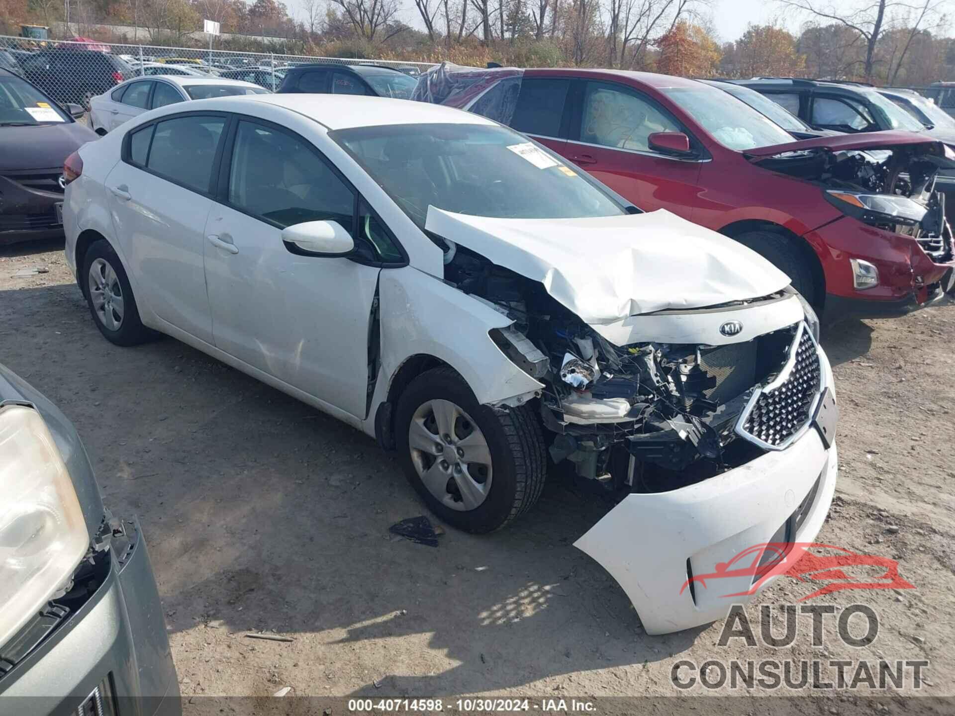 KIA FORTE 2018 - 3KPFK4A79JE280257