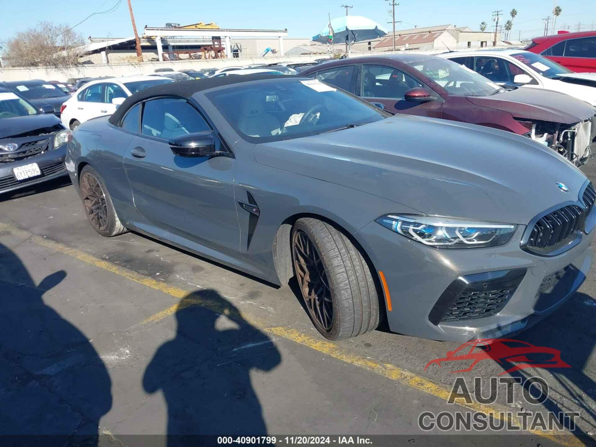 BMW M8 CABRIOLET 2022 - WBSDZ0C06NCJ12321