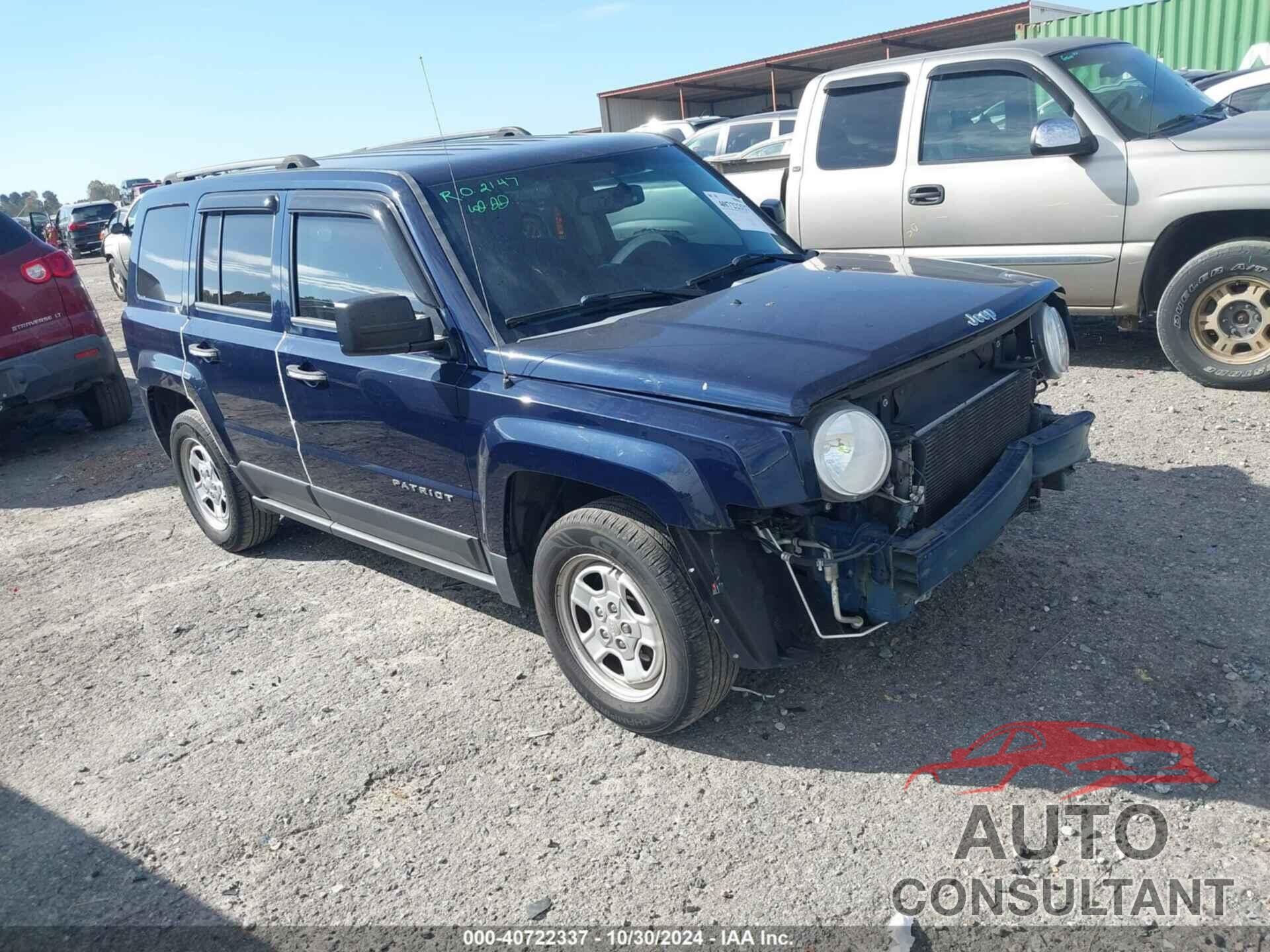 JEEP PATRIOT 2016 - 1C4NJPBB4GD699761