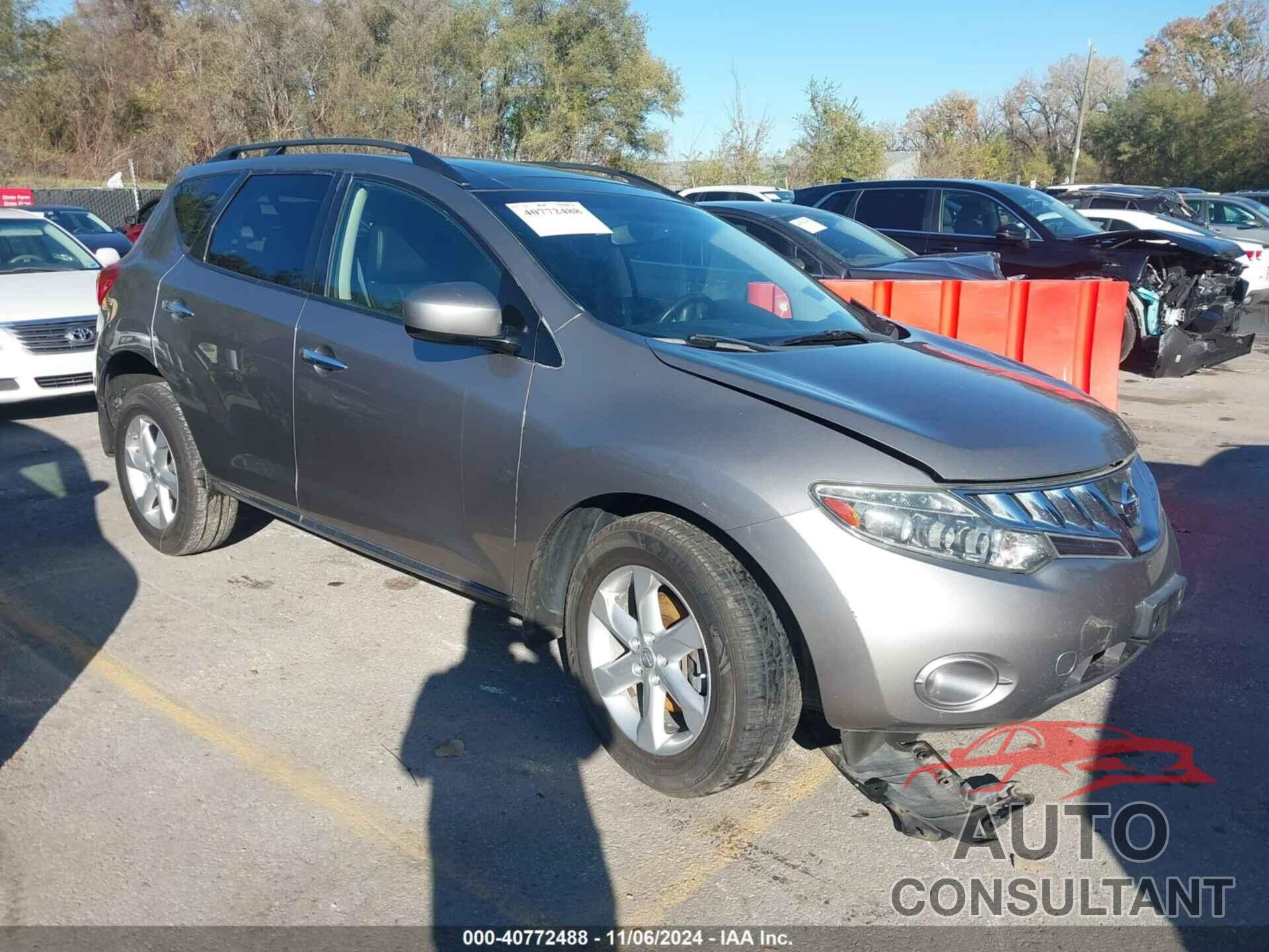 NISSAN MURANO 2010 - JN8AZ1MWXAW120812