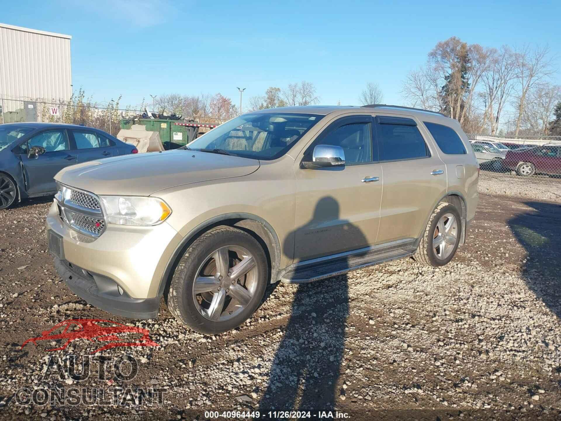 DODGE DURANGO 2011 - 1D4RE5GG1BC697143