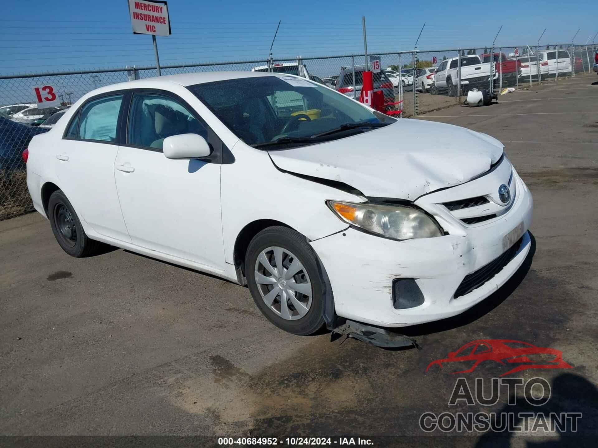 TOYOTA COROLLA 2011 - 2T1BU4EE4BC543871