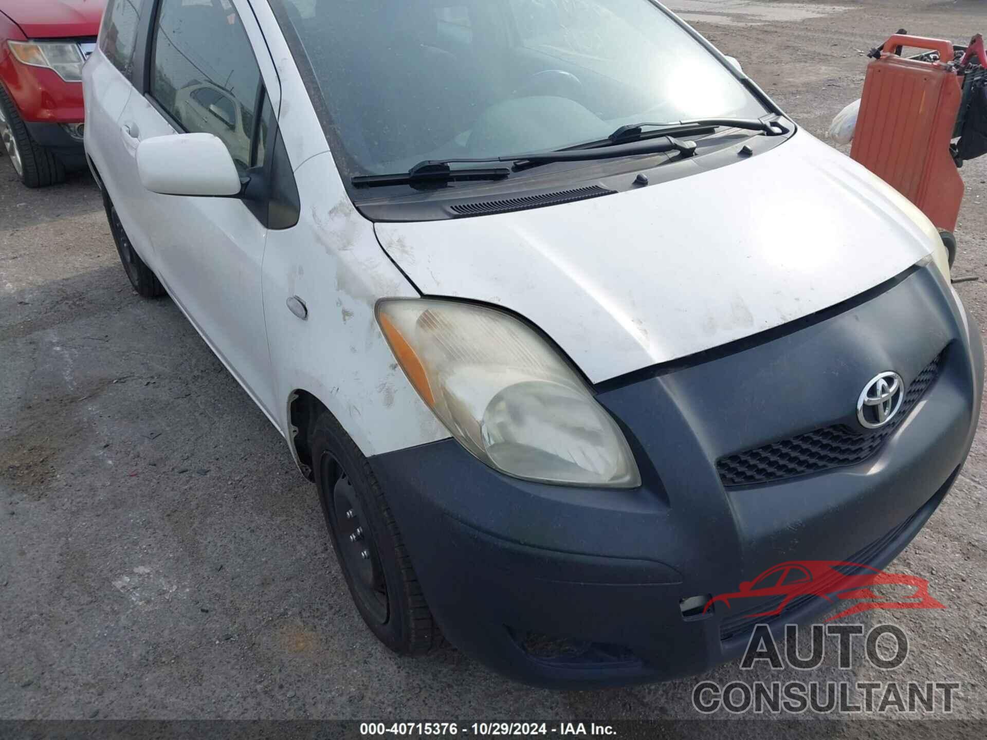TOYOTA YARIS 2009 - JTDJT903995261606