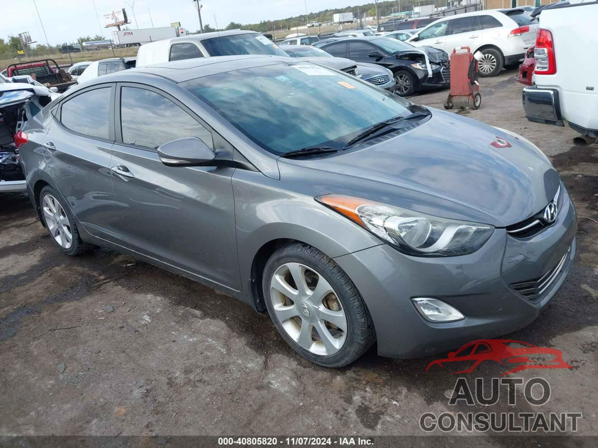 HYUNDAI ELANTRA 2013 - 5NPDH4AE7DH282187