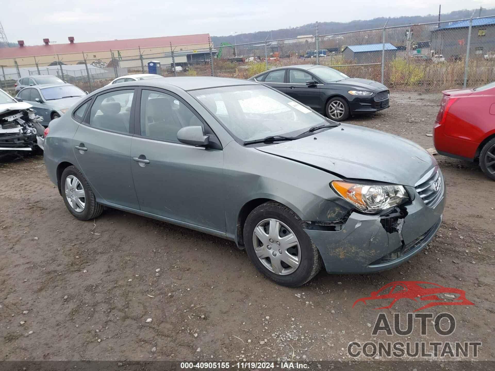HYUNDAI ELANTRA 2010 - KMHDU4AD4AU010941