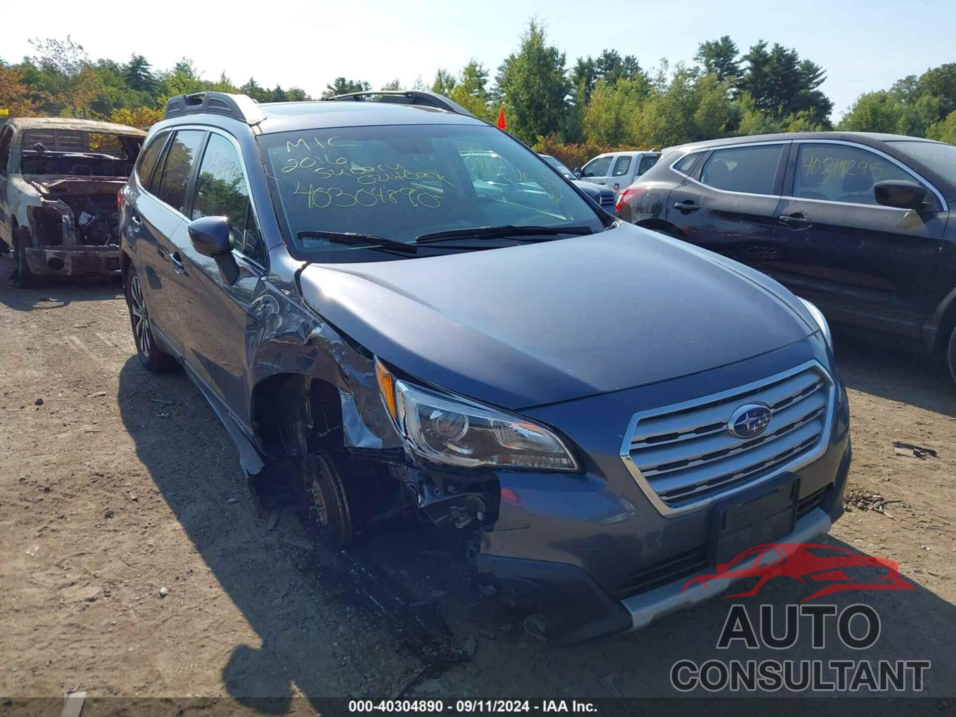 SUBARU OUTBACK 2016 - 4S4BSANC3G3241020