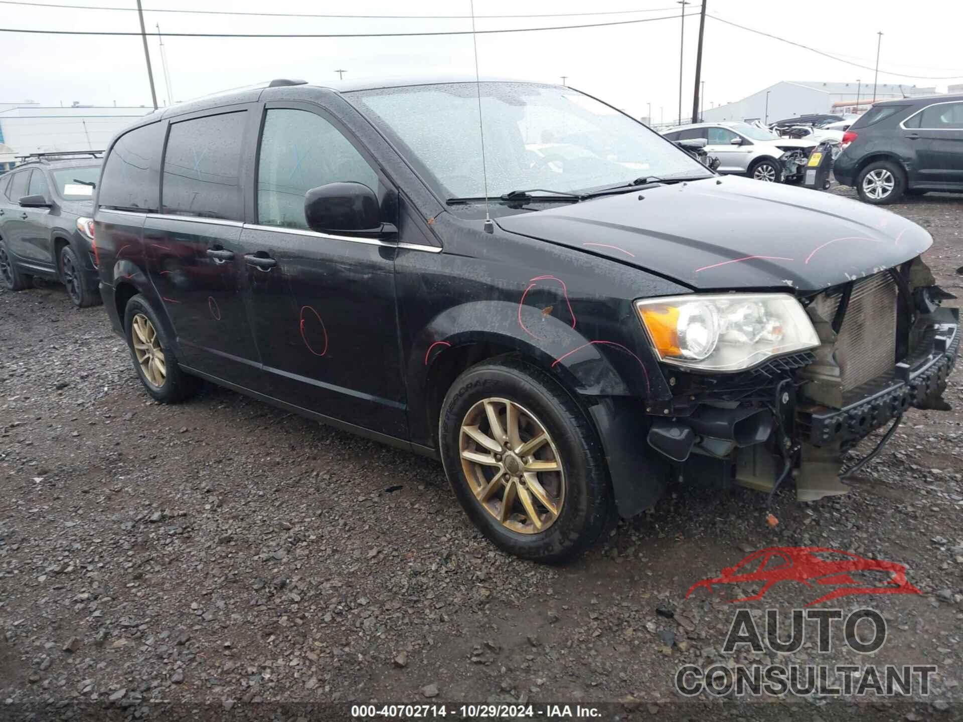 DODGE GRAND CARAVAN 2018 - 2C4RDGCG4JR326663