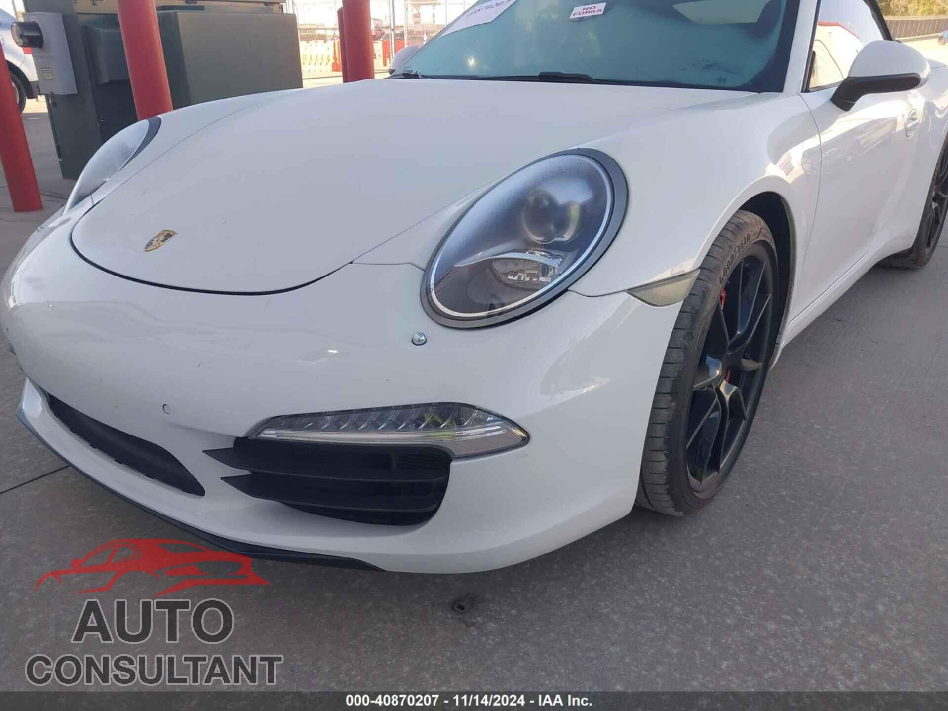PORSCHE 911 2013 - WP0CB2A92DS156891