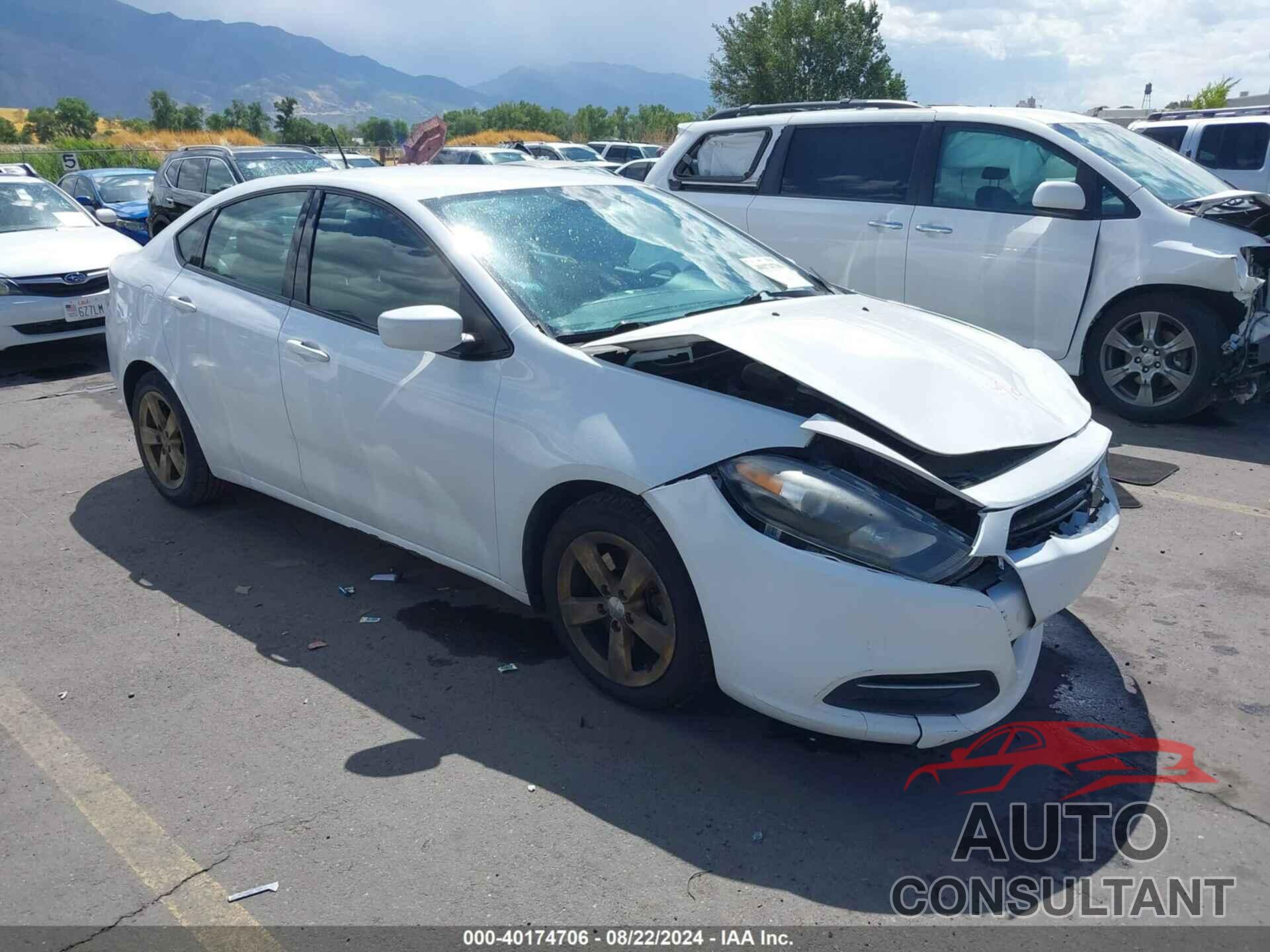 DODGE DART 2016 - 1C3CDFBB9GD661312