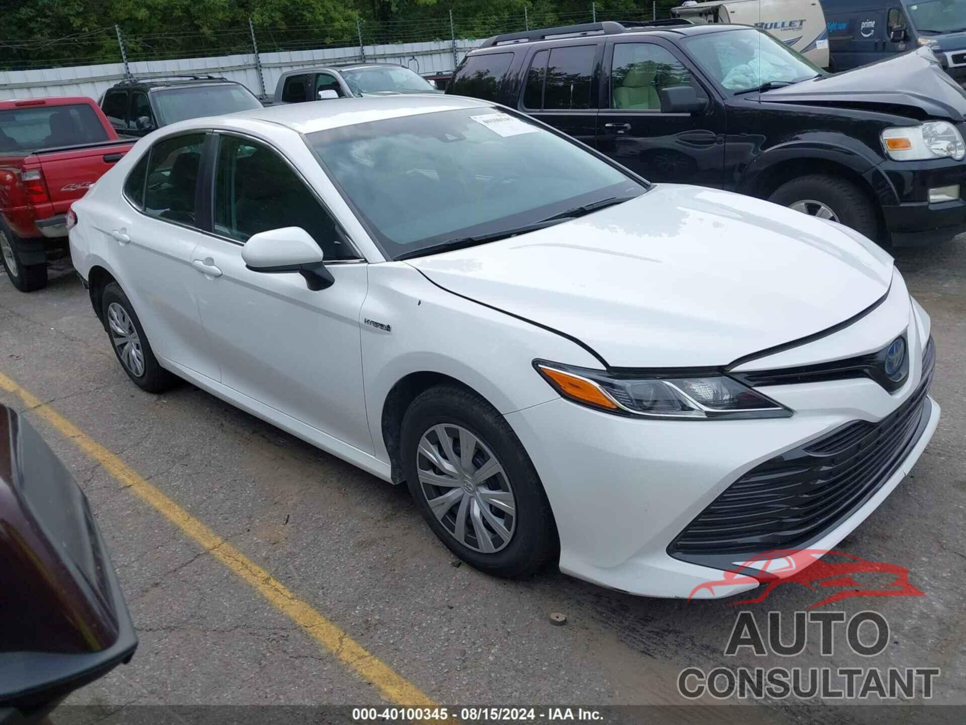 TOYOTA CAMRY HYBRID 2018 - 4T1B31HK9JU501650