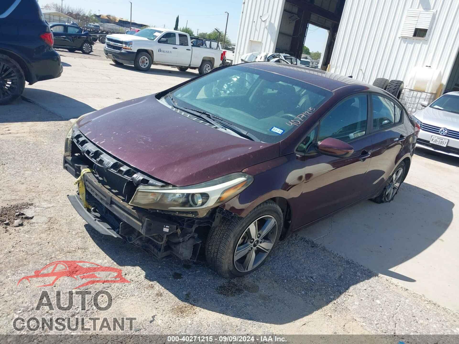 KIA FORTE 2018 - 3KPFL4A77JE172832