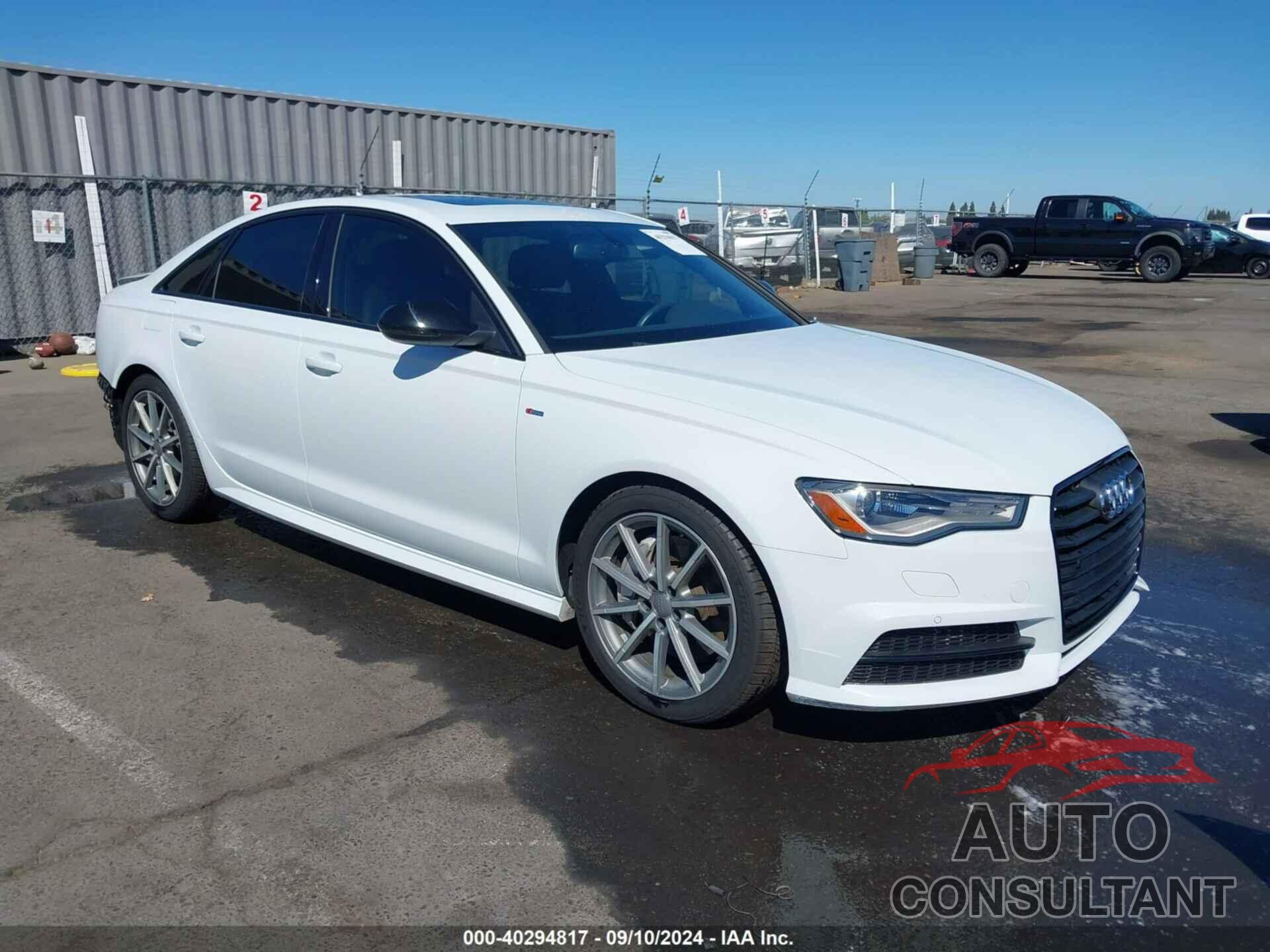 AUDI A6 2018 - WAUC8AFC3JN091411