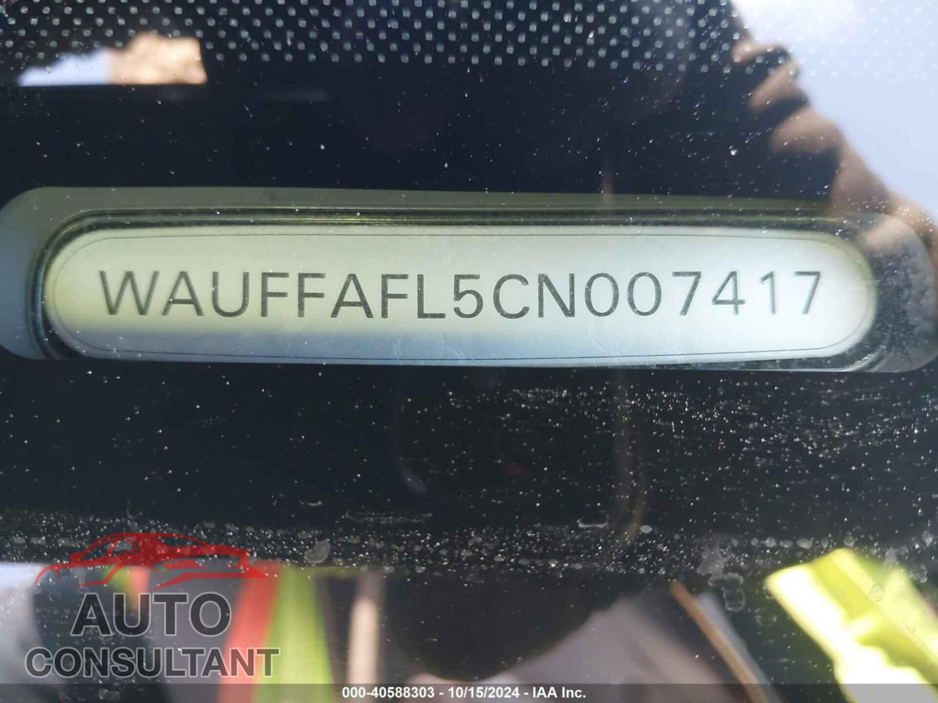 AUDI A4 2012 - WAUFFAFL5CN007417