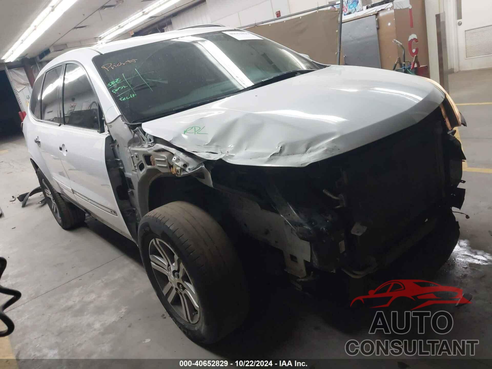CHEVROLET TRAVERSE 2017 - 1GNKRGKDXHJ260362