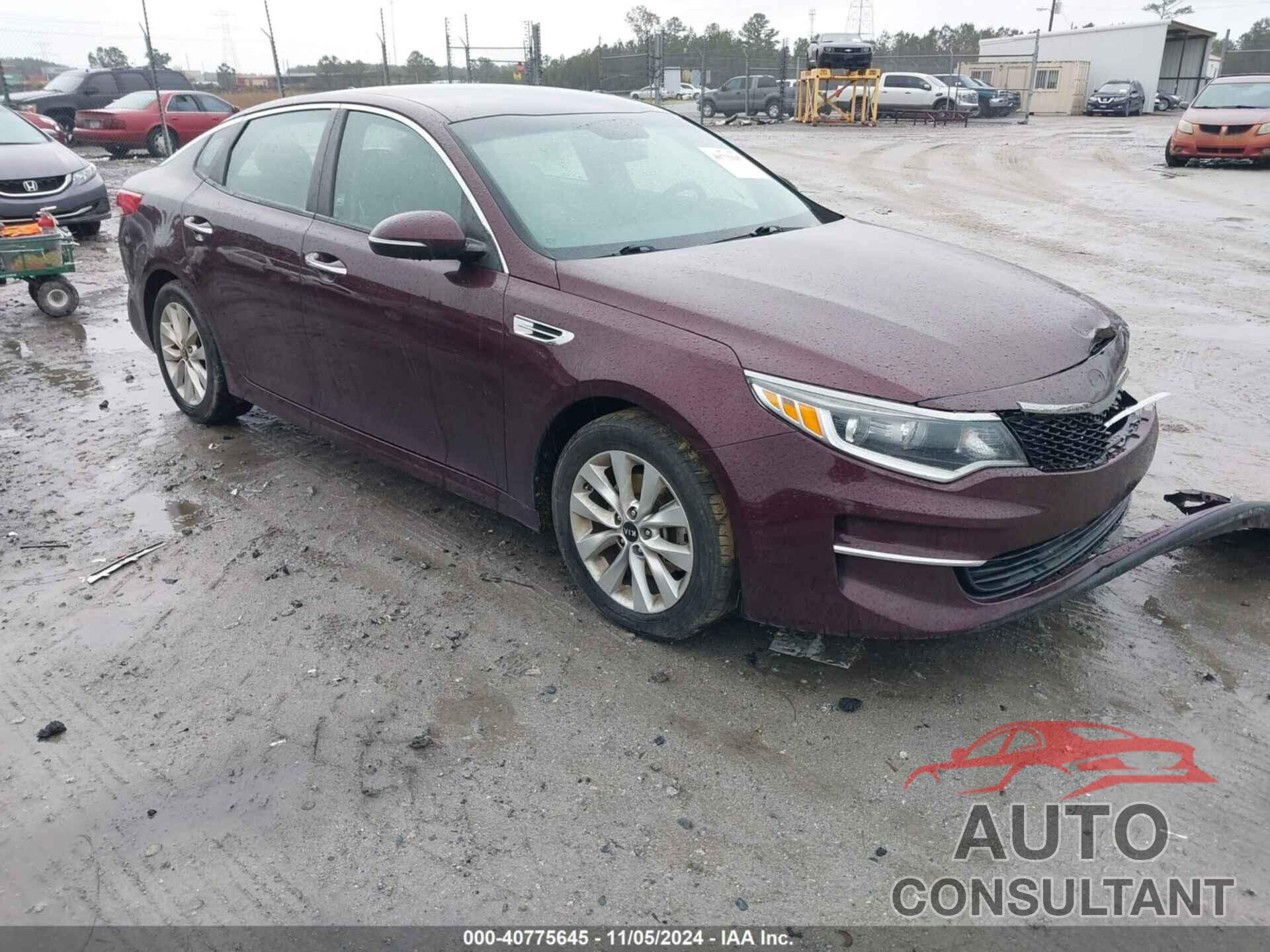 KIA OPTIMA 2018 - 5XXGT4L32JG271032