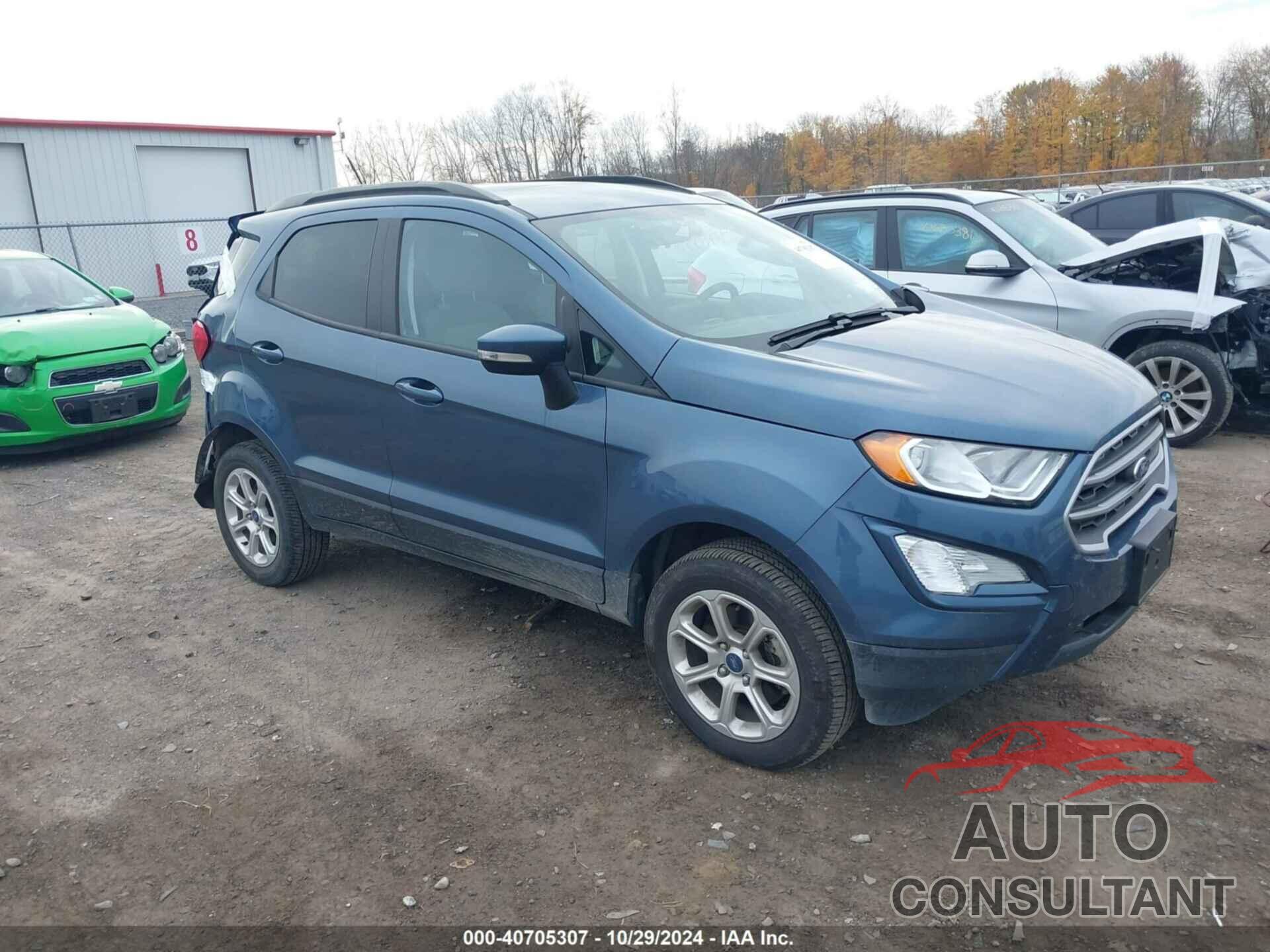 FORD ECOSPORT 2022 - MAJ6S3GL5NC472616