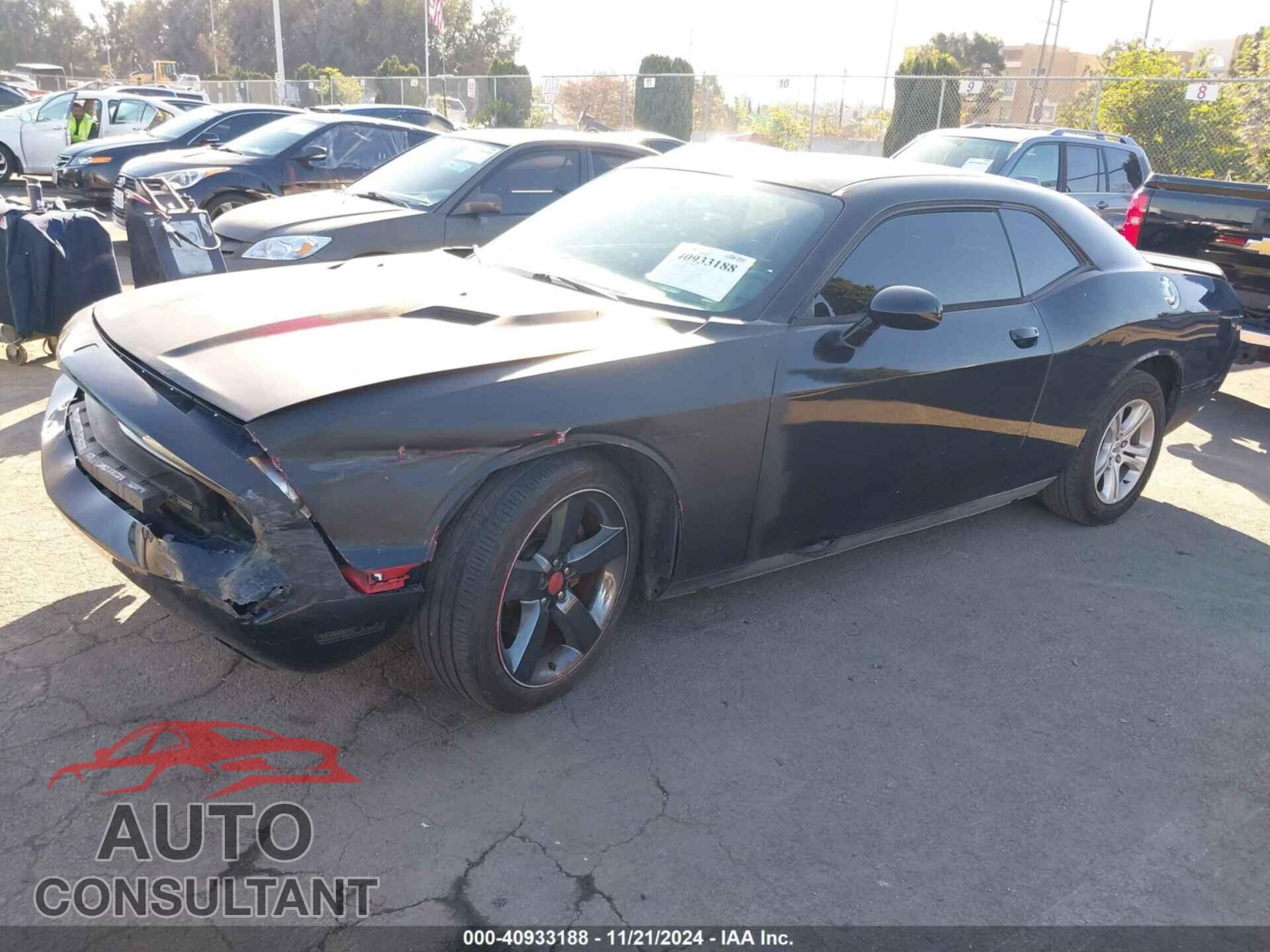 DODGE CHALLENGER 2012 - 2C3CDYAG1CH268829