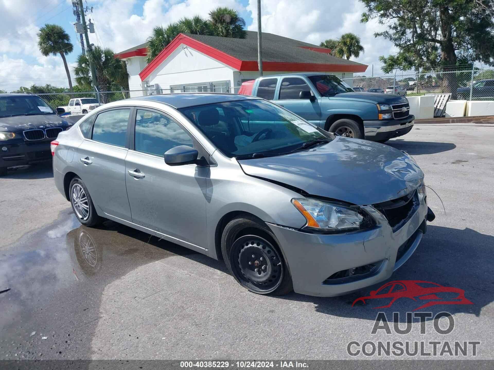 NISSAN SENTRA 2013 - 3N1AB7AP3DL777190