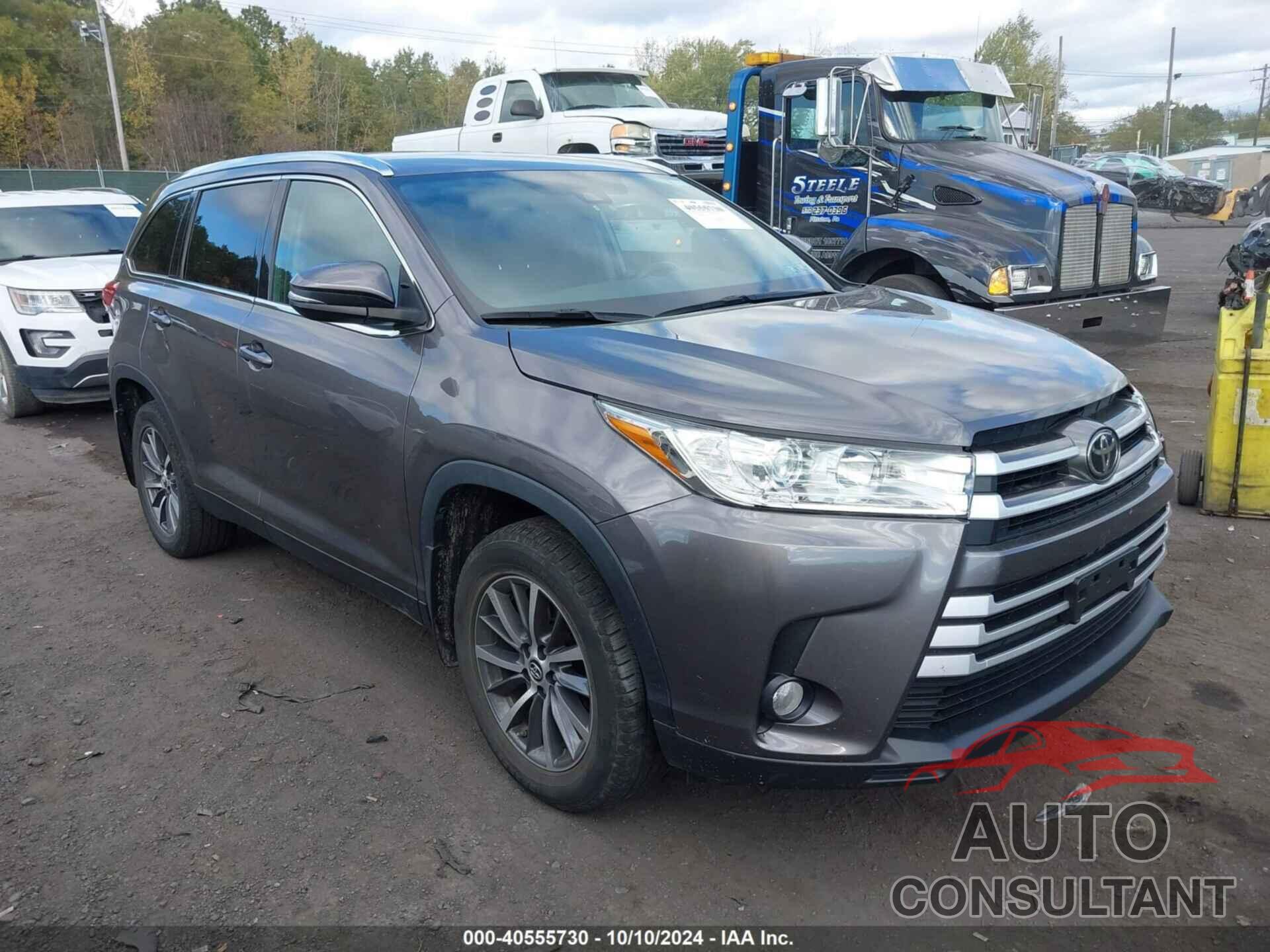 TOYOTA HIGHLANDER 2019 - 5TDJZRFH6KS620850