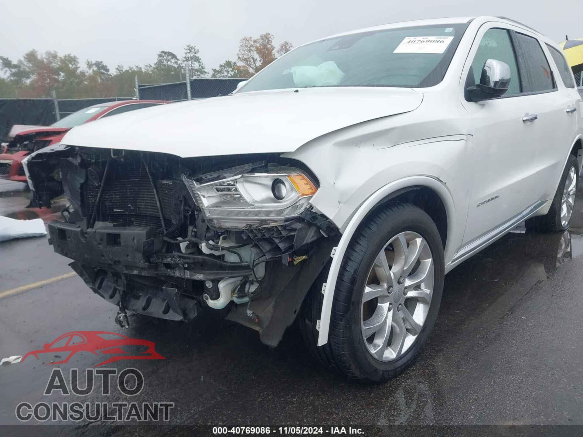 DODGE DURANGO 2017 - 1C4SDJET9HC681341