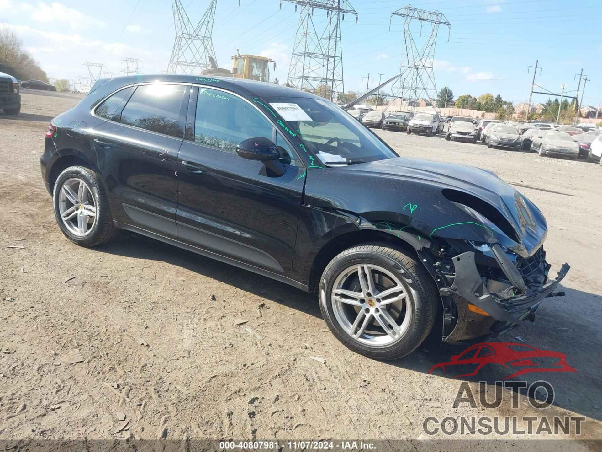 PORSCHE MACAN 2018 - WP1AA2A57JLB24403