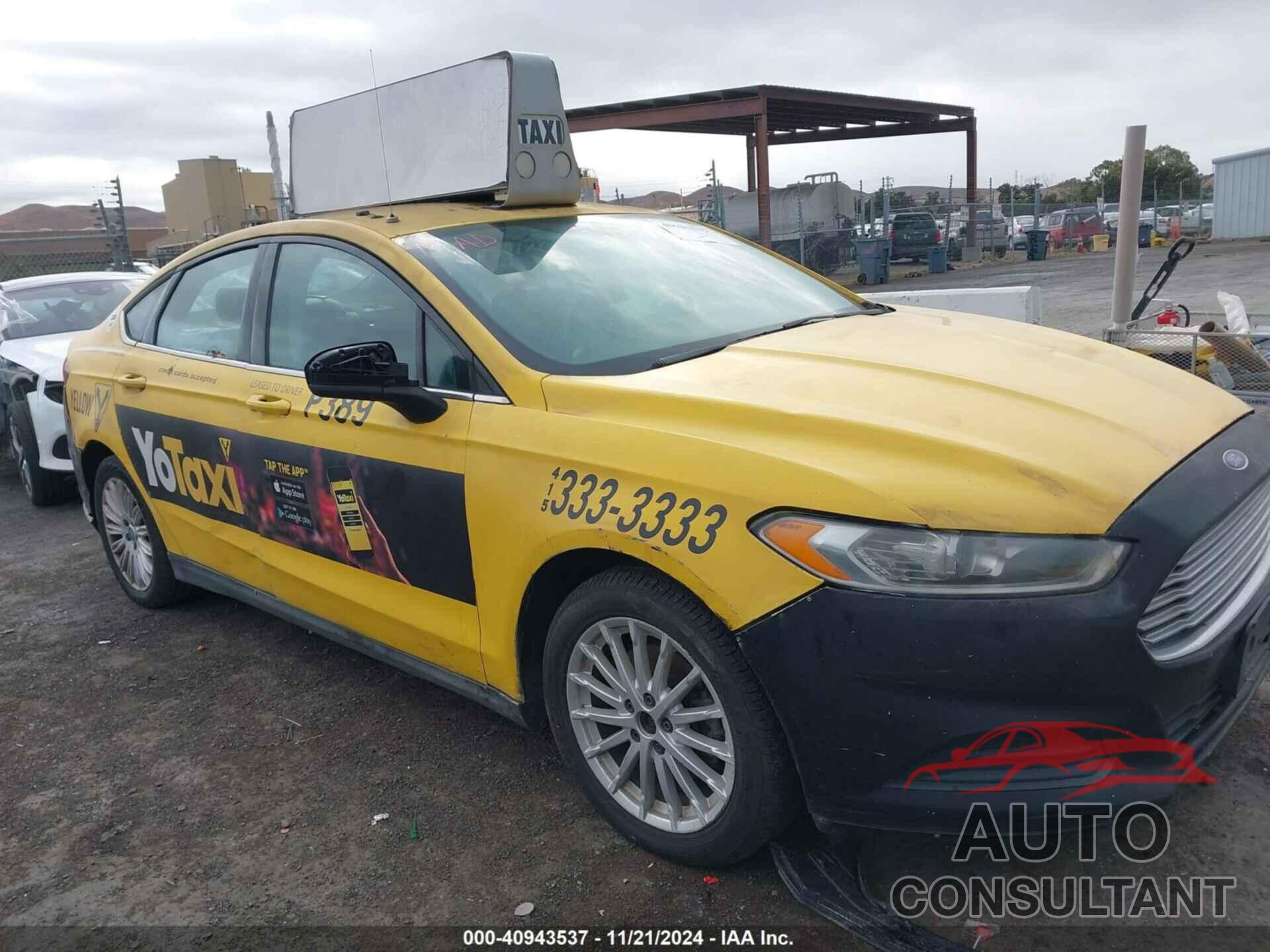 FORD FUSION HYBRID 2014 - 3FA6P0UU5ER359344