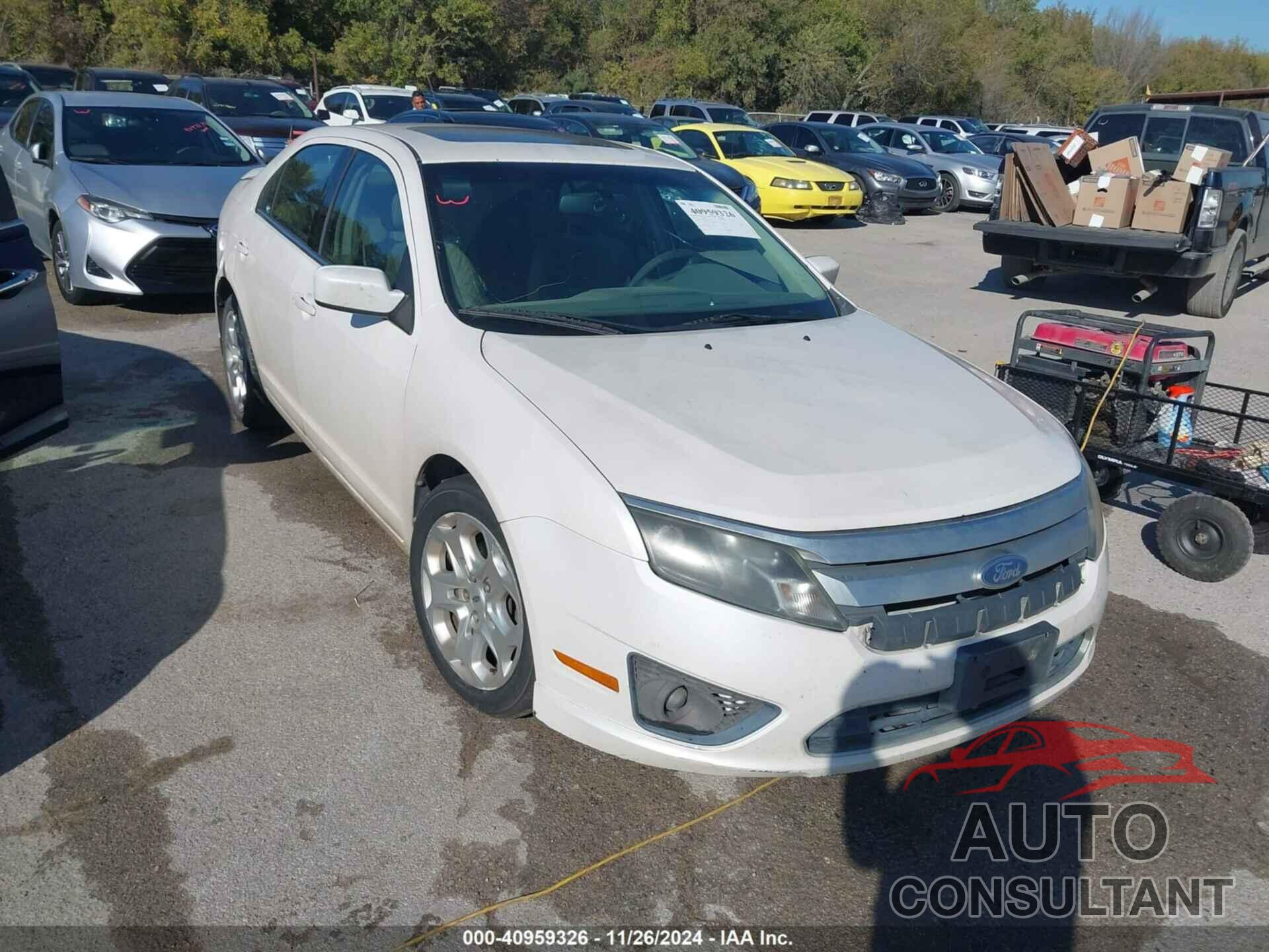 FORD FUSION 2010 - 3FAHP0HG4AR182146