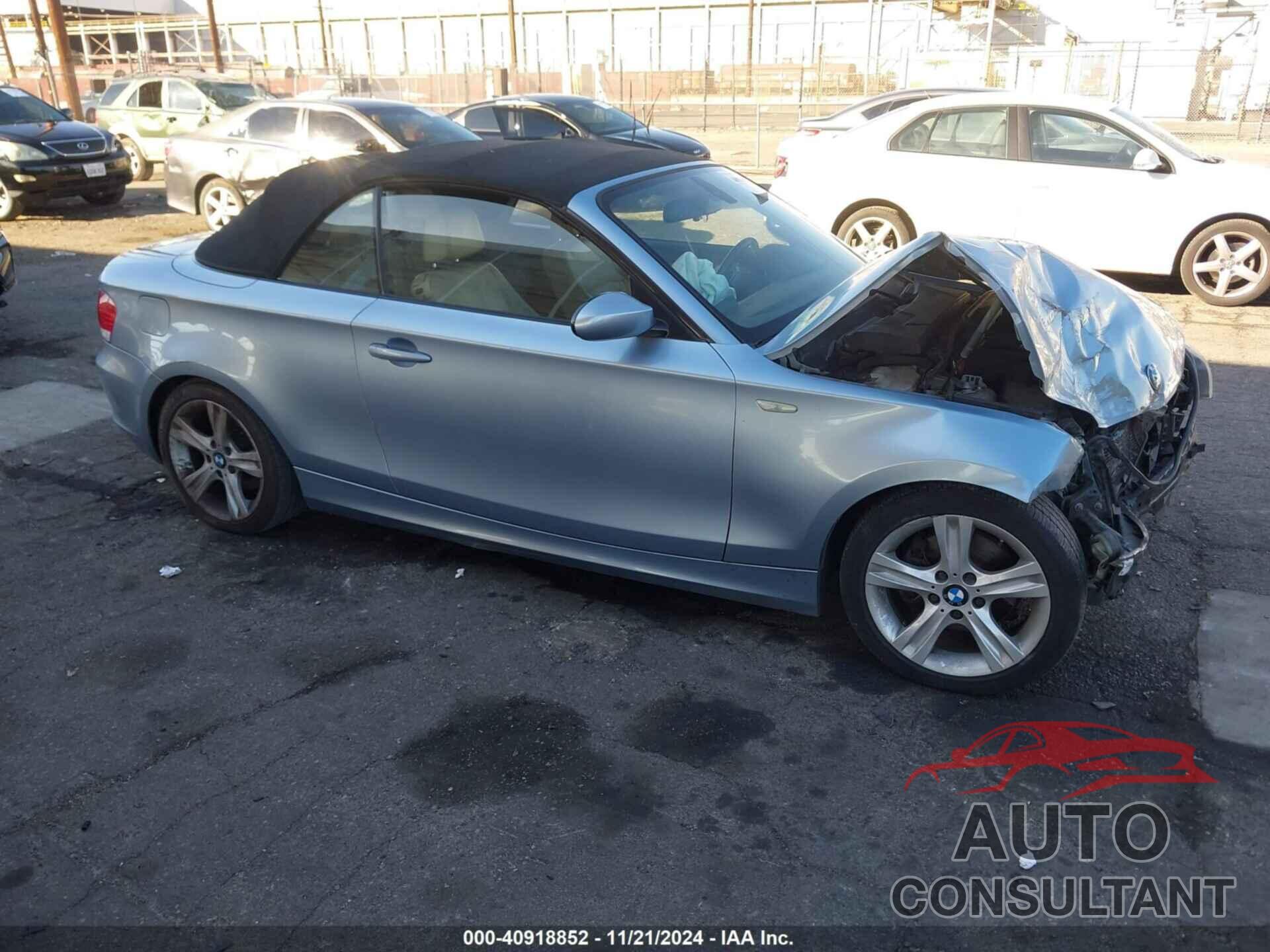 BMW 128I 2009 - WBAUN13529VH81197