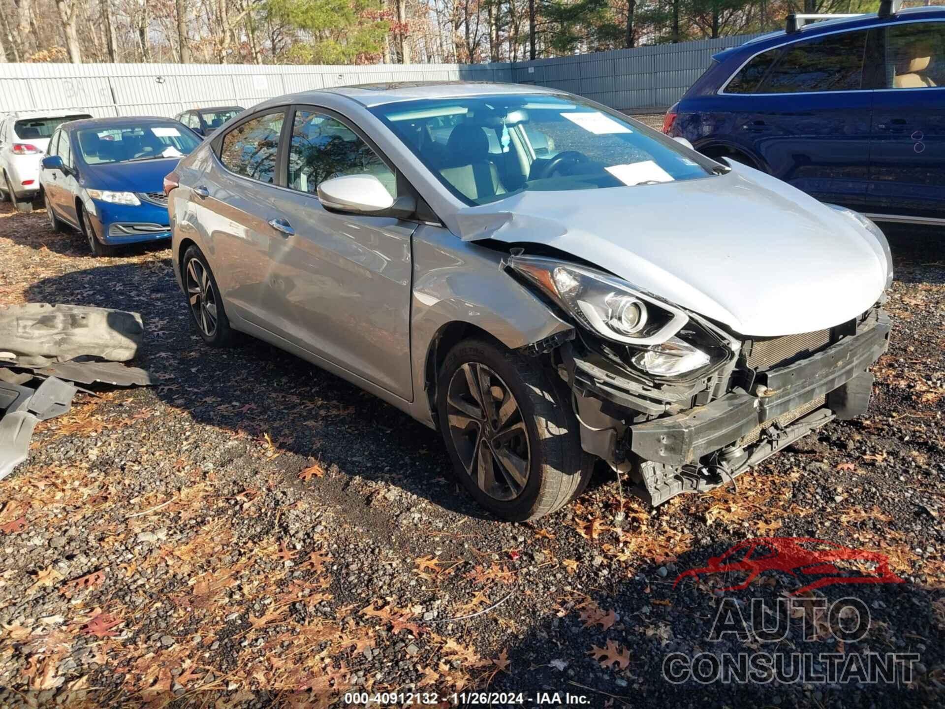HYUNDAI ELANTRA 2014 - 5NPDH4AEXEH488802