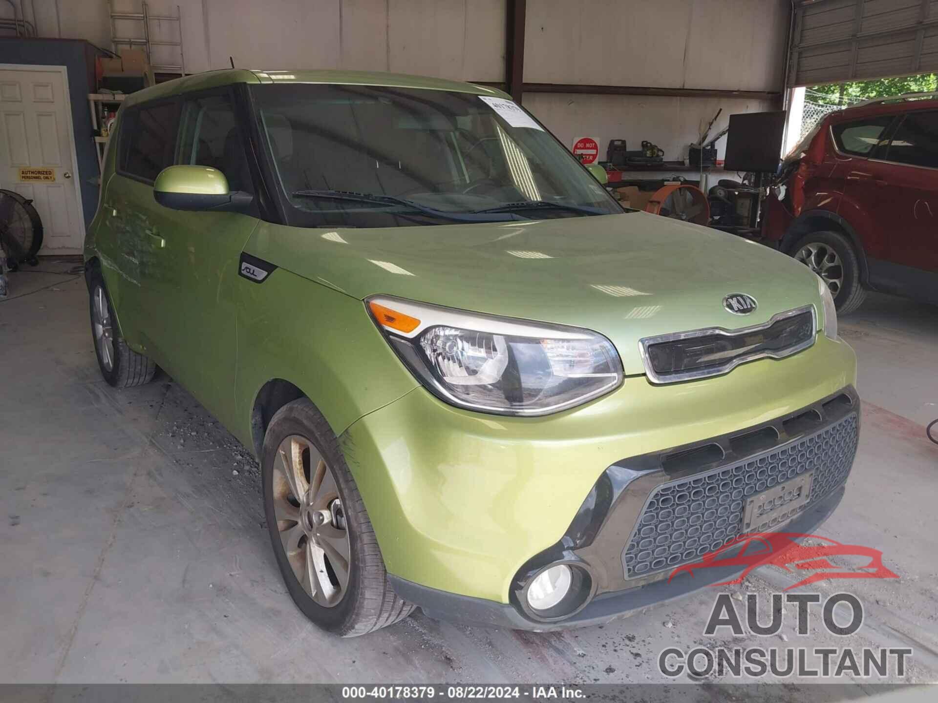 KIA SOUL 2016 - KNDJP3A54G7819252