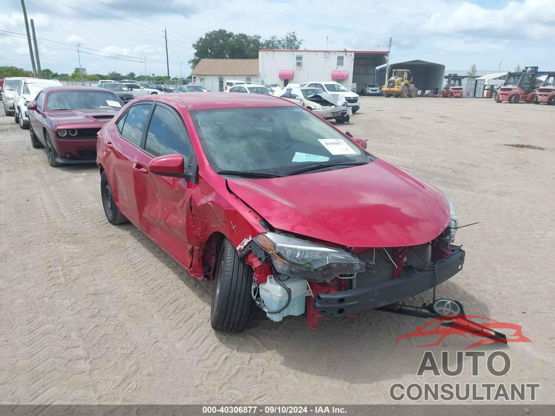 TOYOTA COROLLA 2018 - 2T1BURHE4JC106847