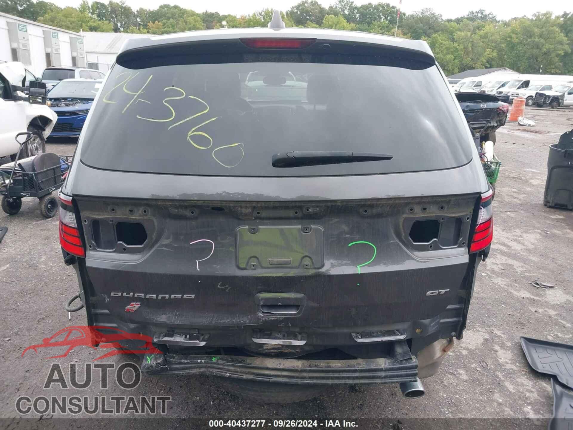 DODGE DURANGO 2019 - 1C4RDJDG4KC780143