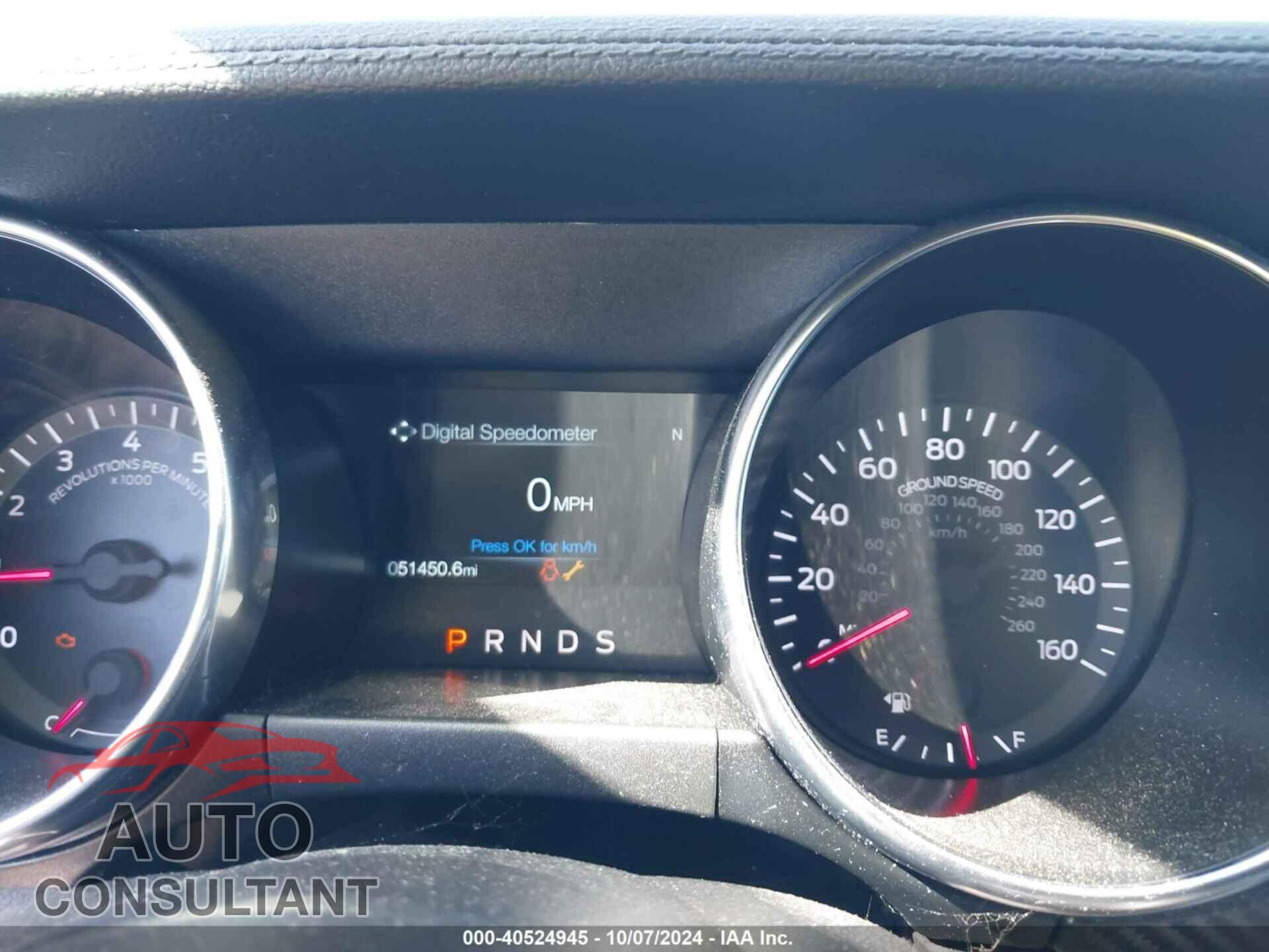 FORD MUSTANG 2019 - 1FA6P8TH8K5142775