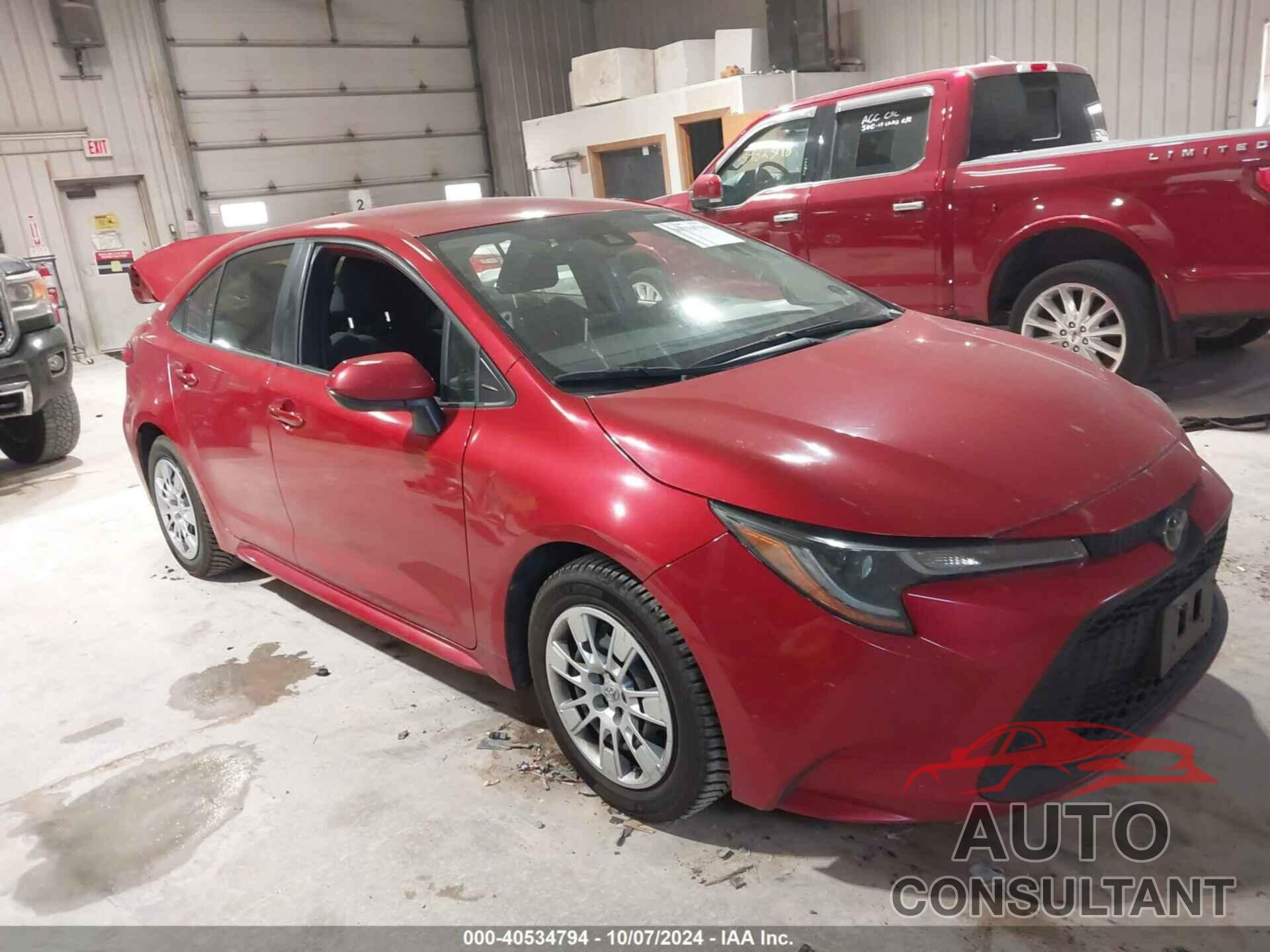TOYOTA COROLLA 2020 - JTDEPRAE3LJ043178
