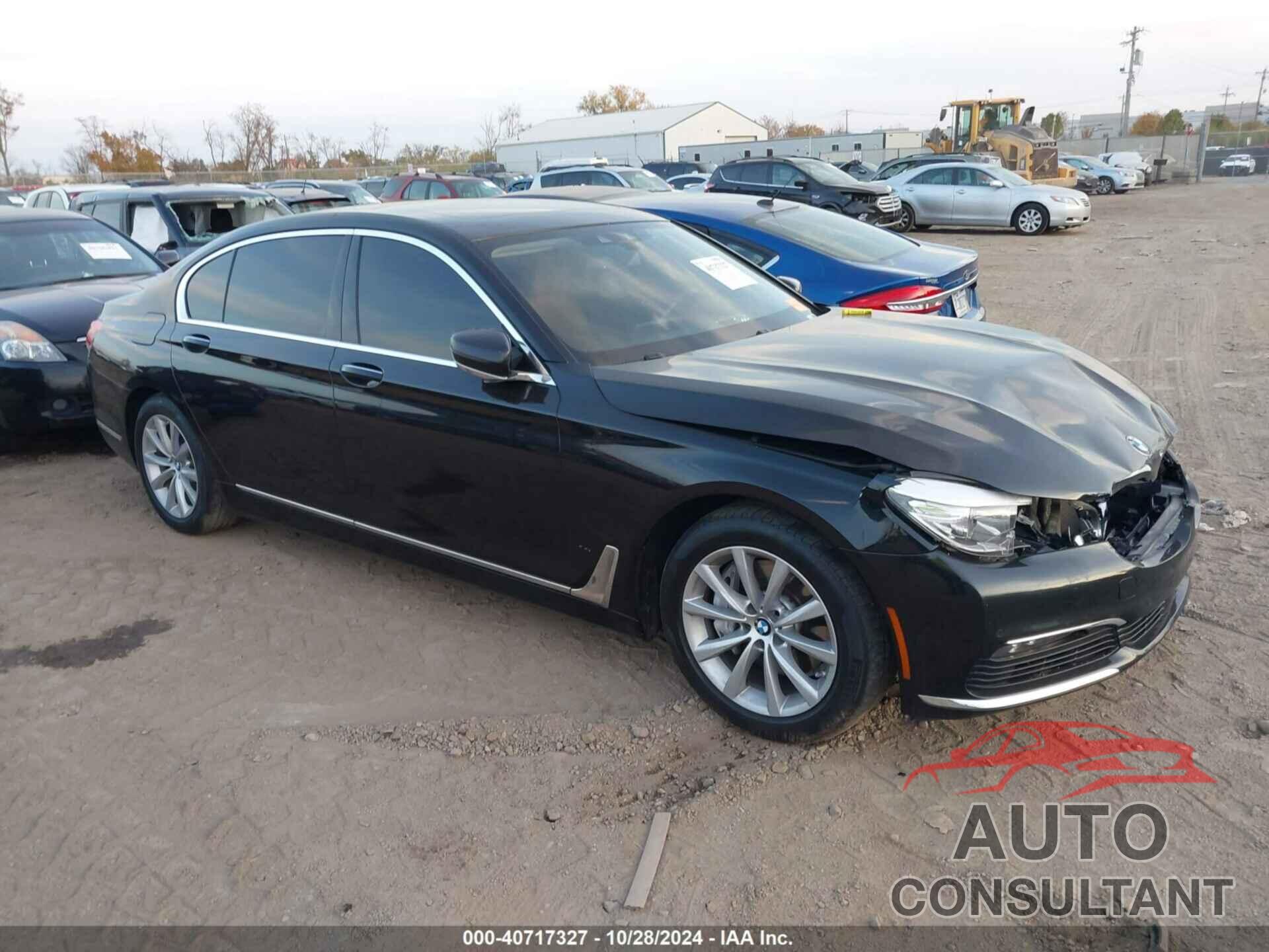 BMW 740I 2018 - WBA7E4C51JGV23712