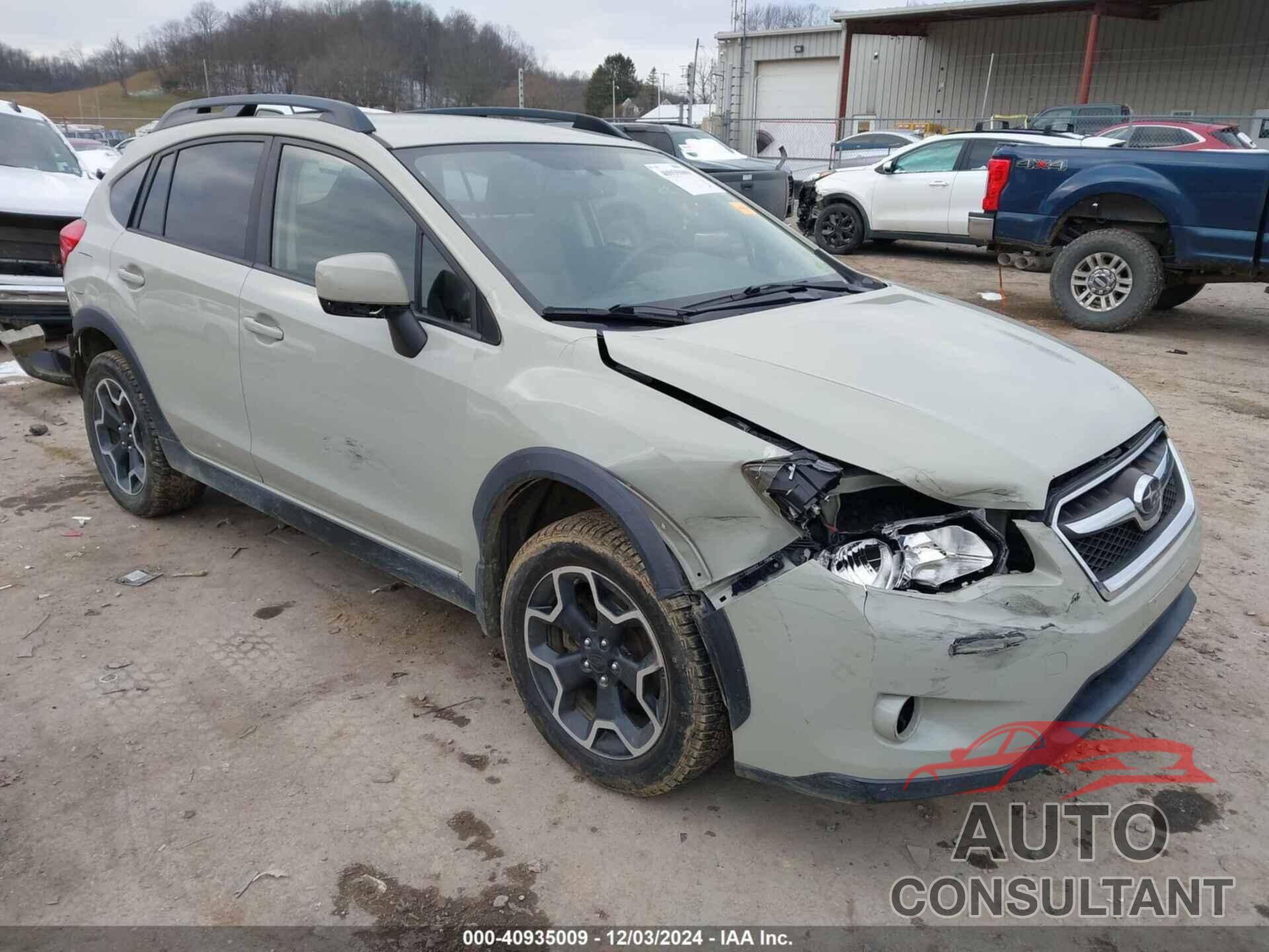 SUBARU XV CROSSTREK 2014 - JF2GPAGC3E8239603