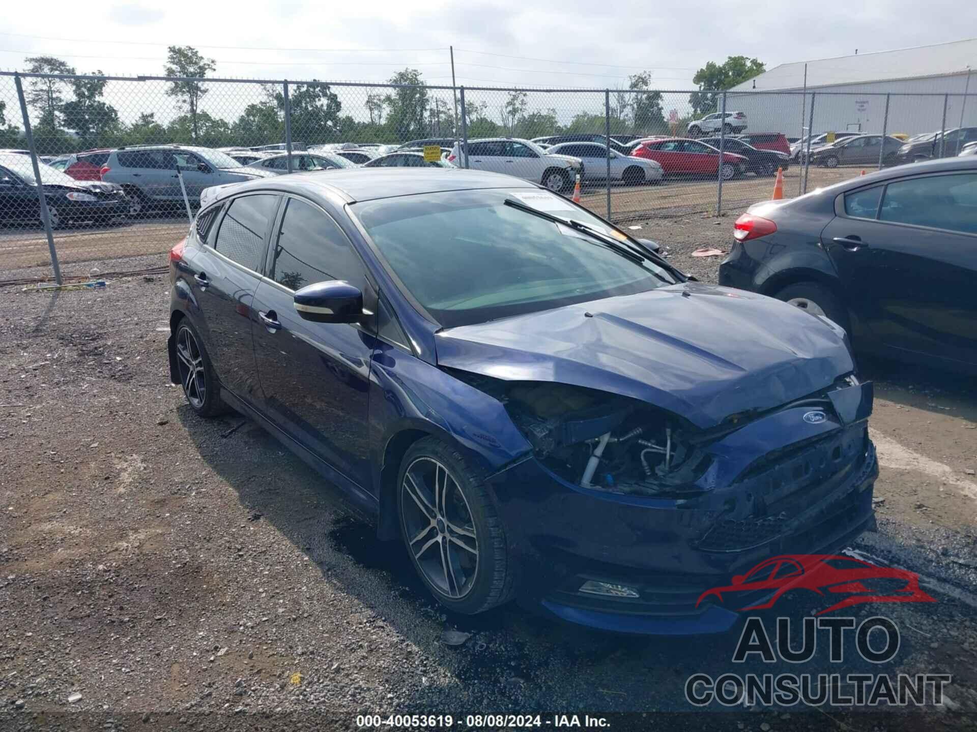 FORD FOCUS ST 2017 - 1FADP3L93HL289643