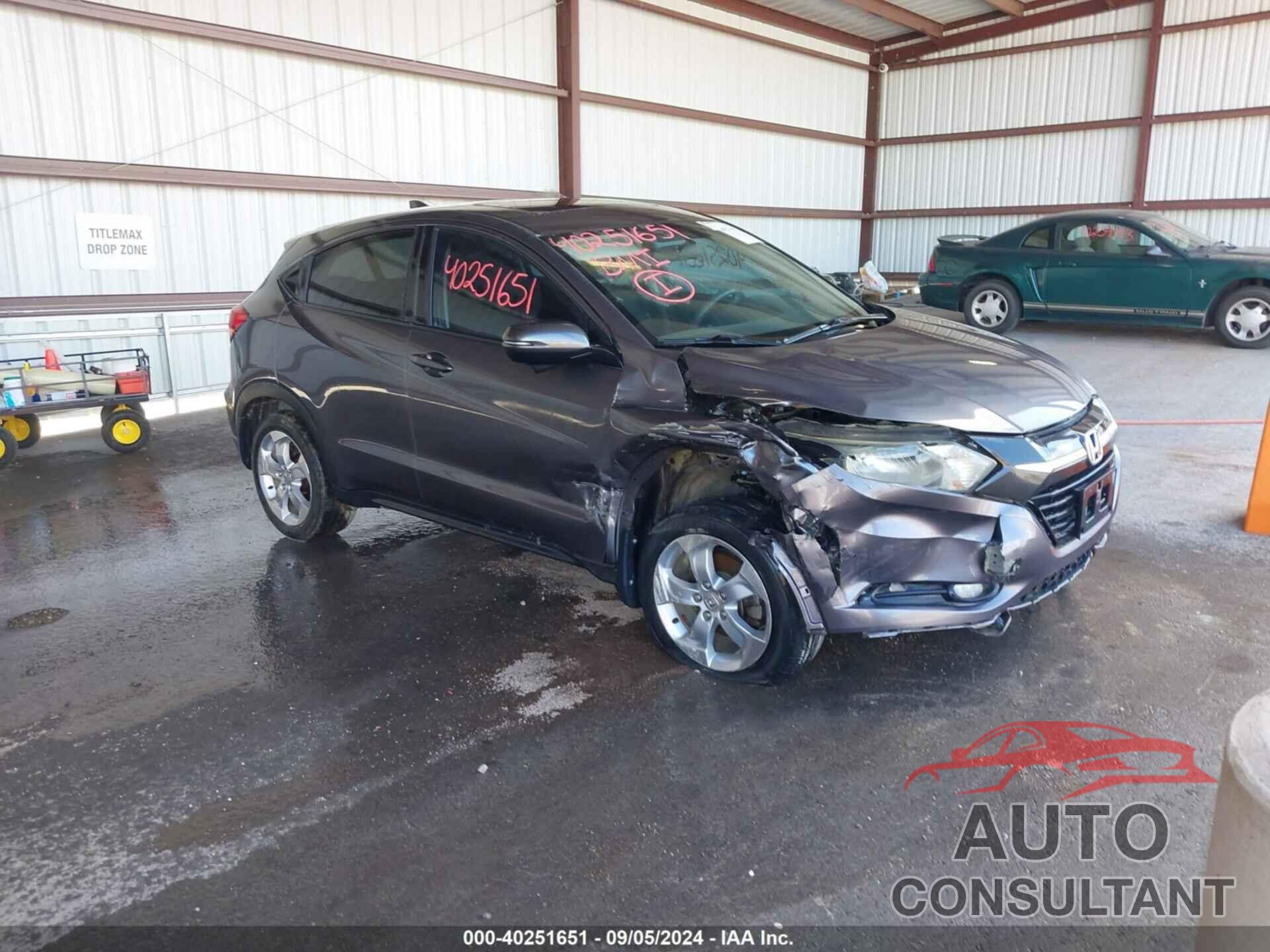 HONDA HR-V 2016 - 3CZRU6H57GM732268